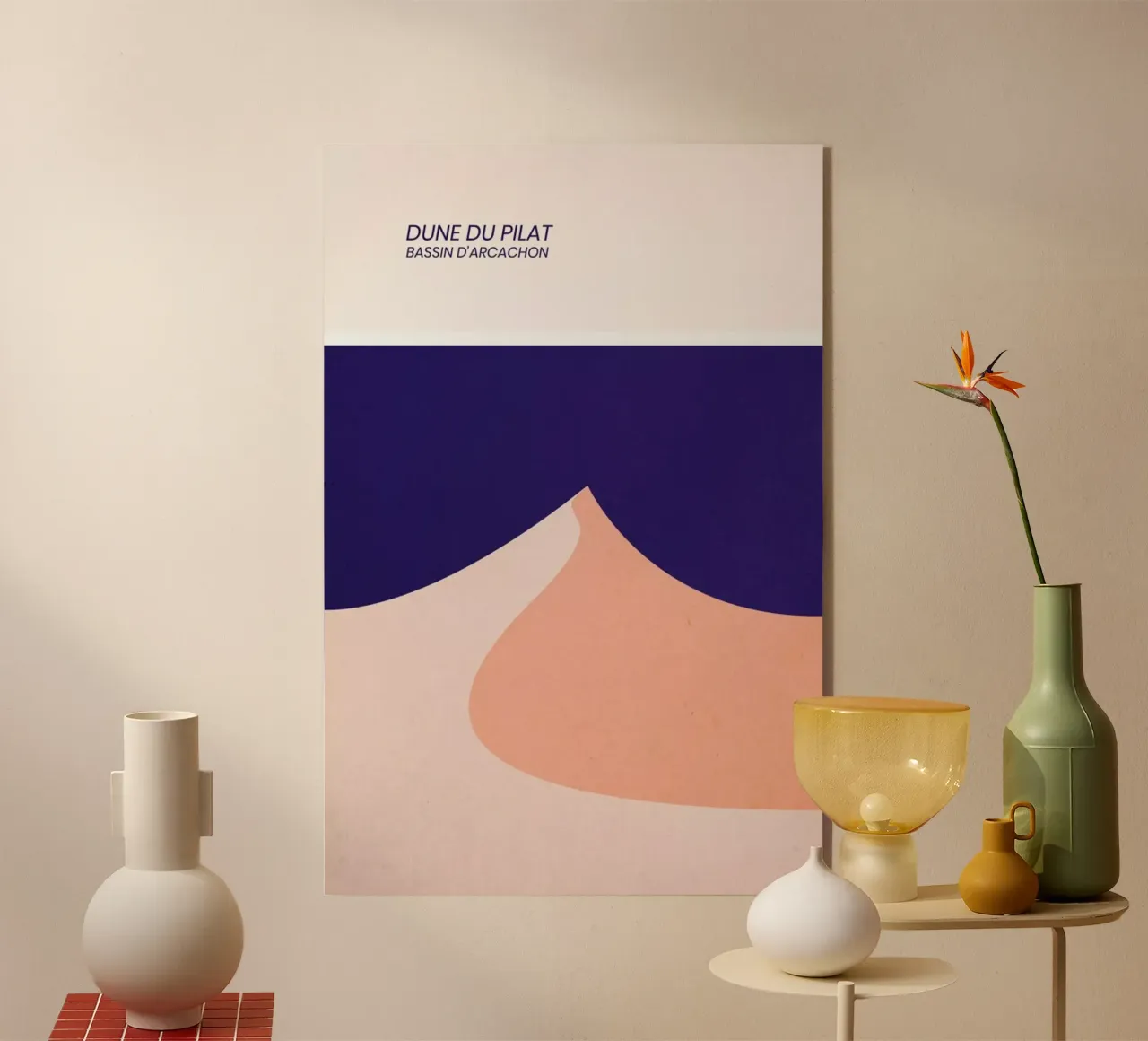 Dune du Pilat plexiglass da The Cartography Collection