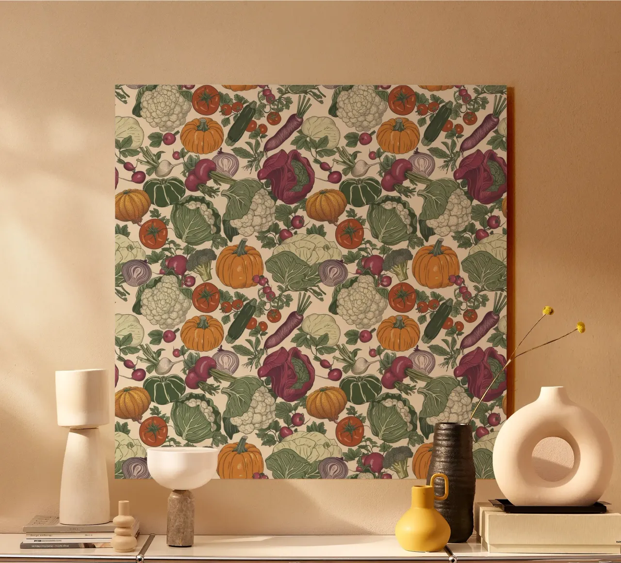 Vintage Veggies plexiglass da Sunflower Soul Studio