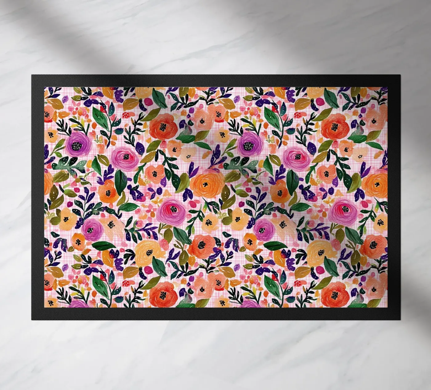 Purple Florals zerbino da Sunflower Soul Studio