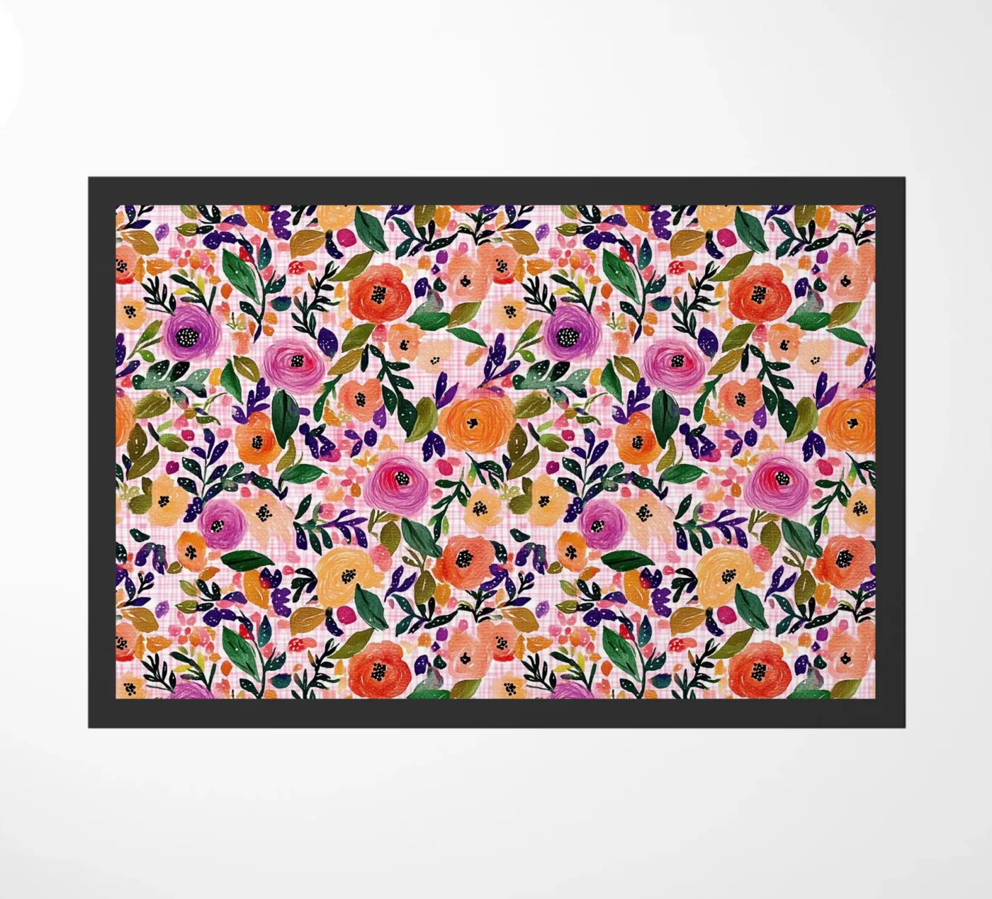 Purple Florals zerbino da Sunflower Soul Studio