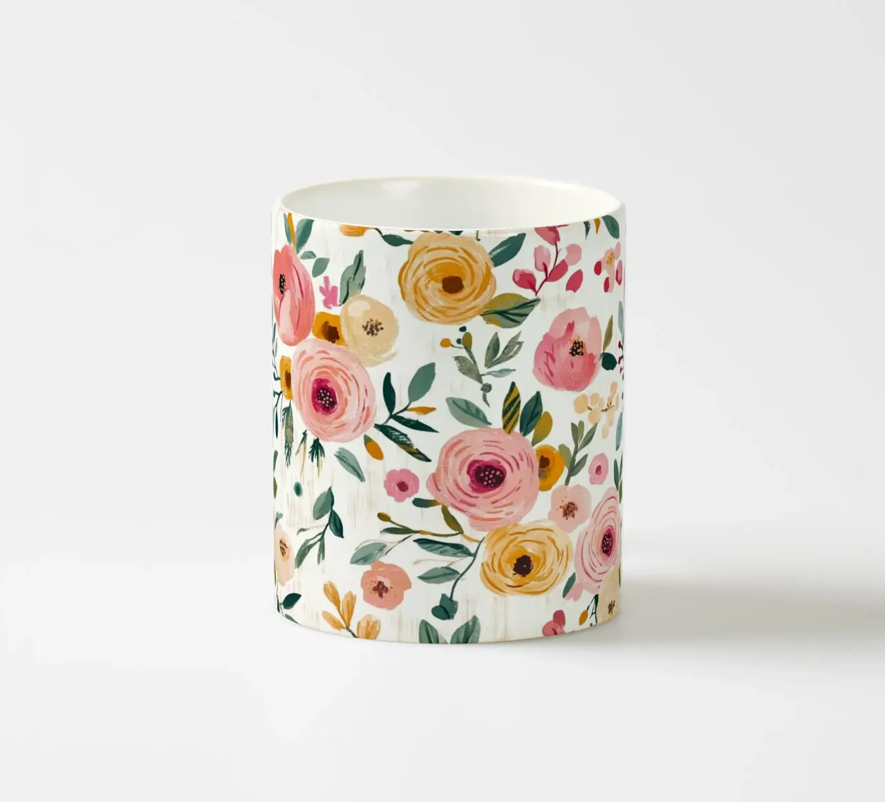 Cute Spring Florals tazza in ceramica da Sunflower Soul Studio
