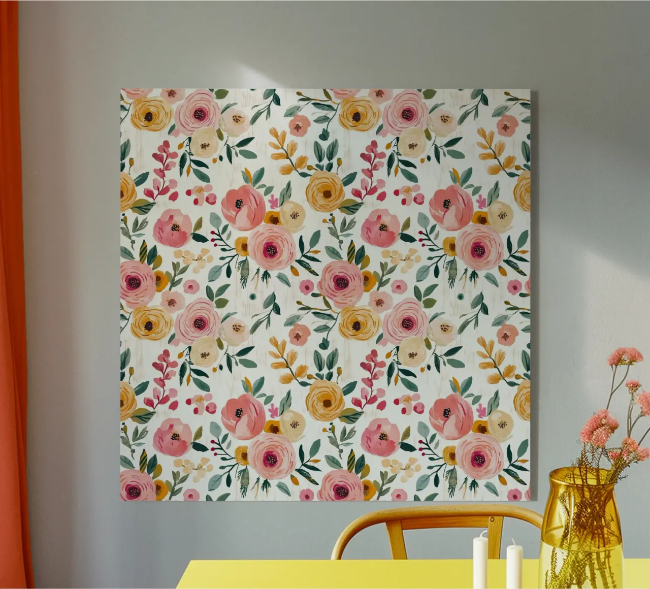 Cute Spring Florals plexiglass da Sunflower Soul Studio