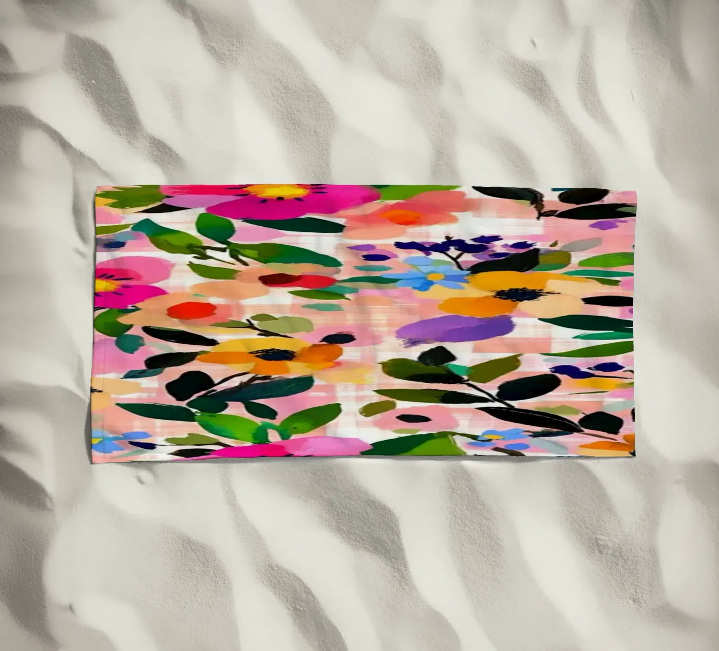 Vivid Florals telo mare da Sunflower Soul Studio
