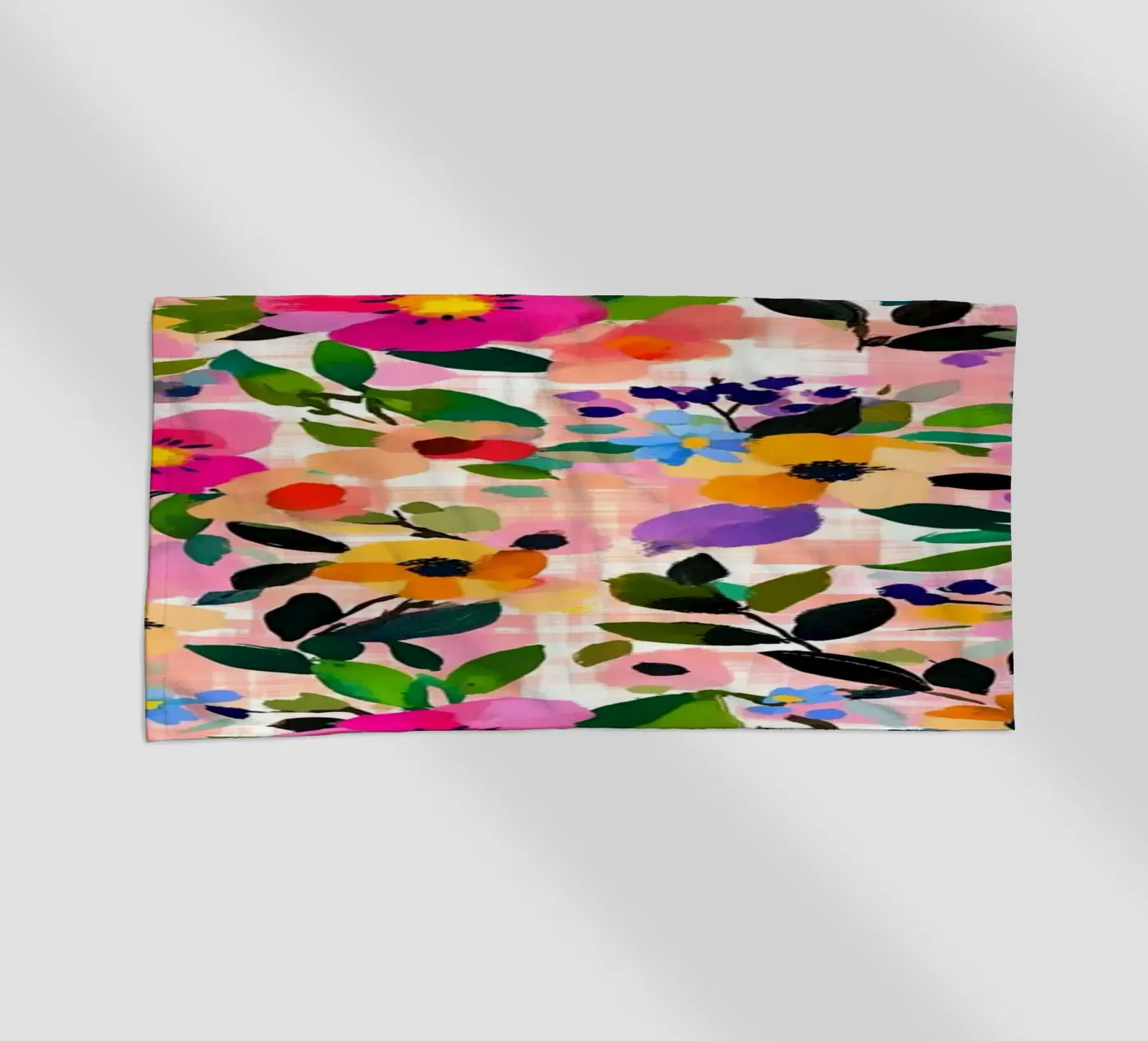 Vivid Florals telo mare da Sunflower Soul Studio
