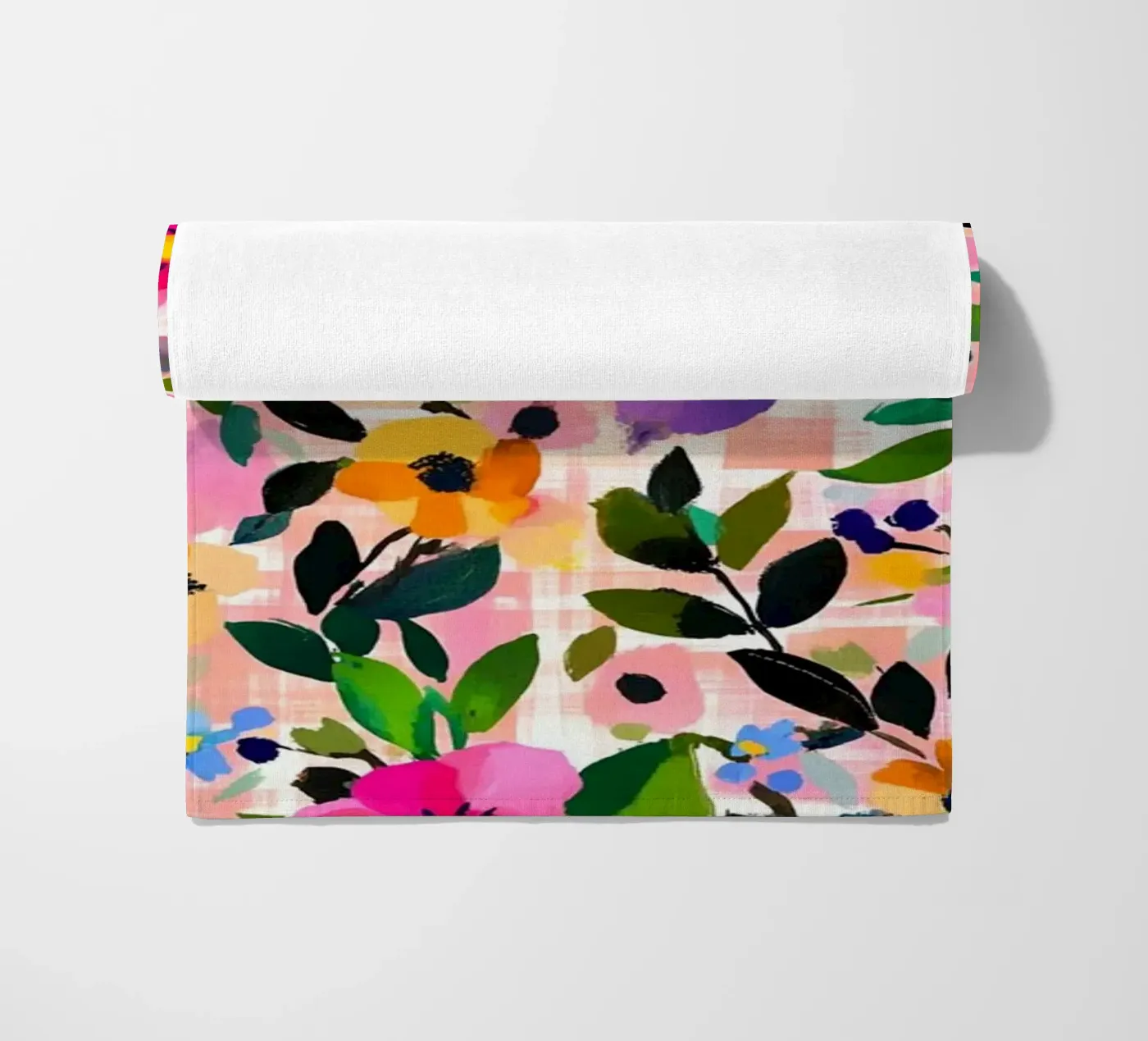Vivid Florals telo mare da Sunflower Soul Studio