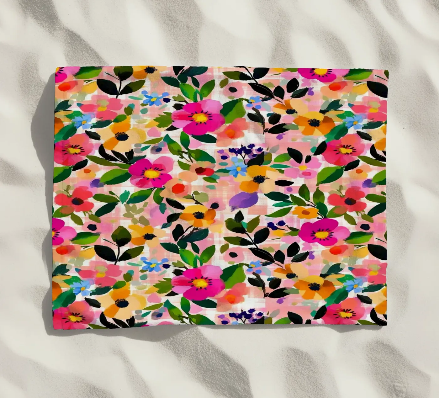 Vivid Florals telo mare da Sunflower Soul Studio
