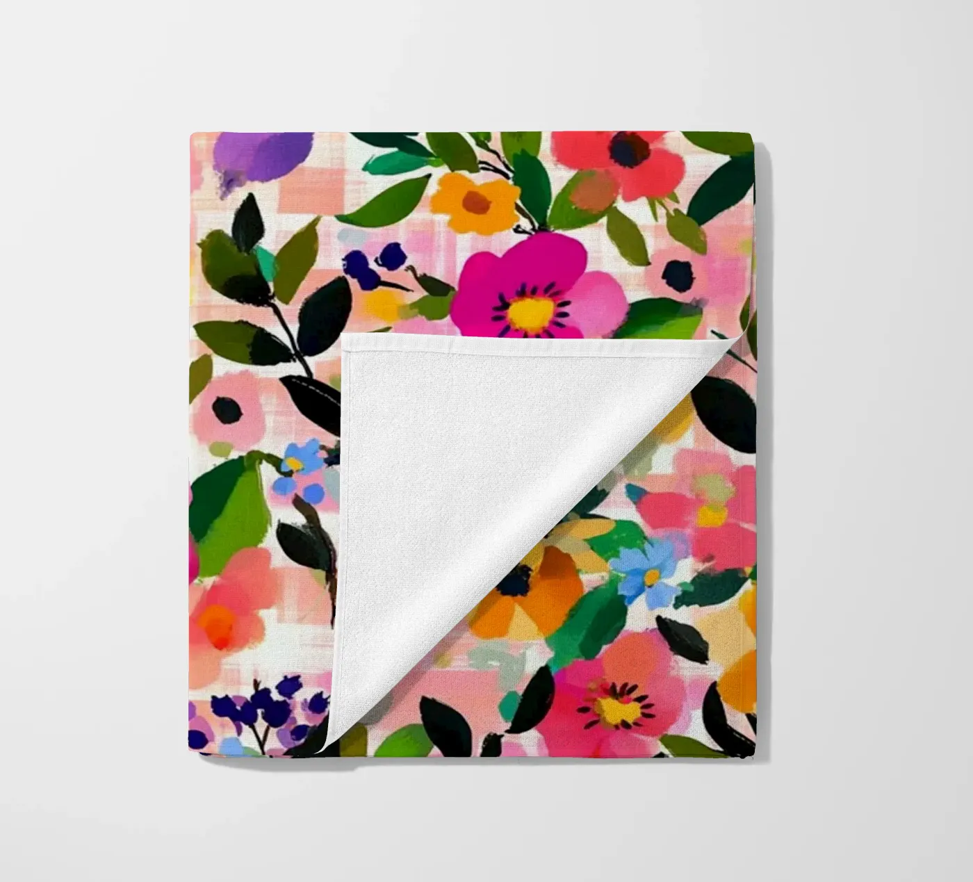 Vivid Florals telo mare da Sunflower Soul Studio