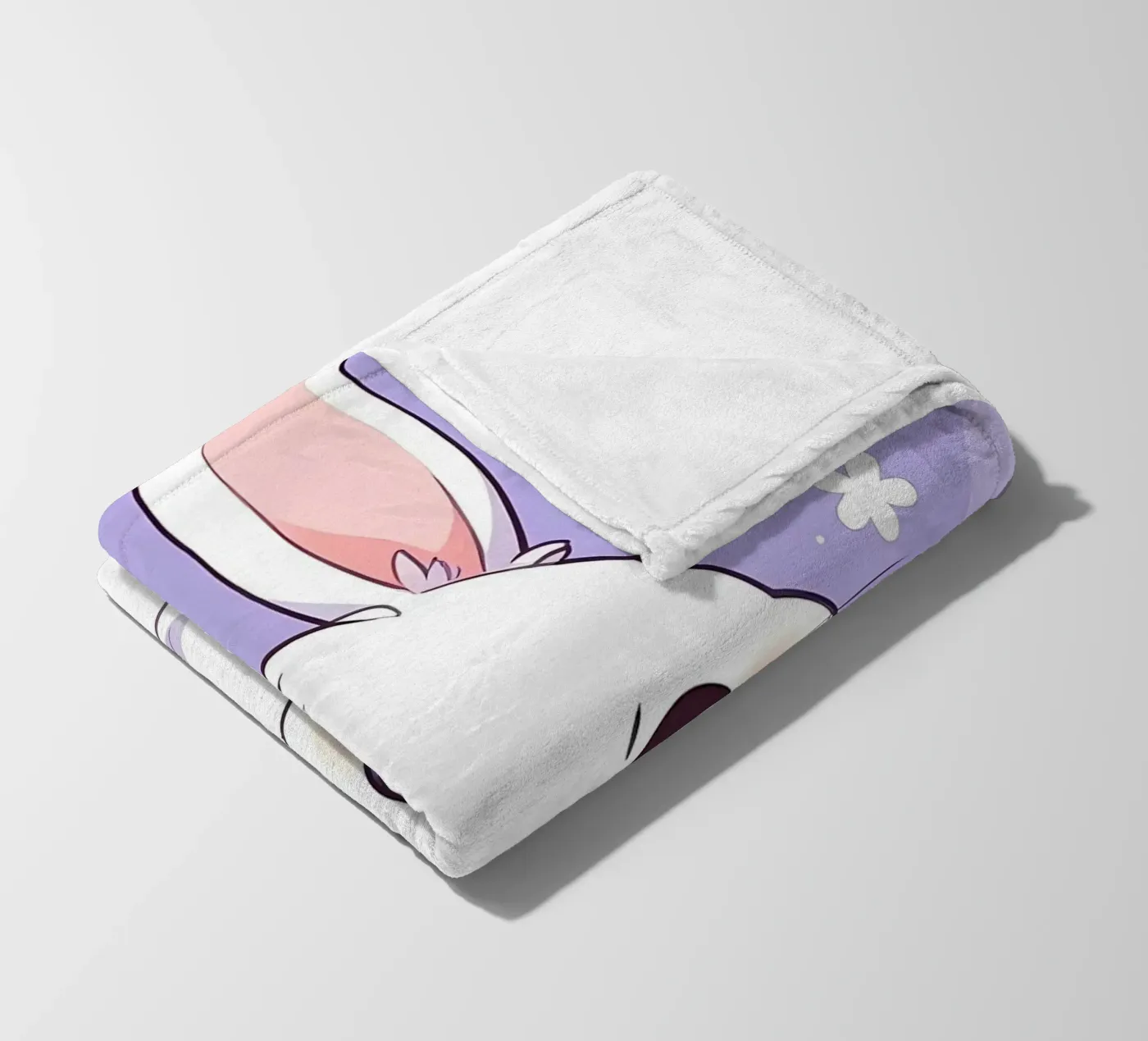 Little Rabbit Easter Egg fleecedeken van LM2Kone