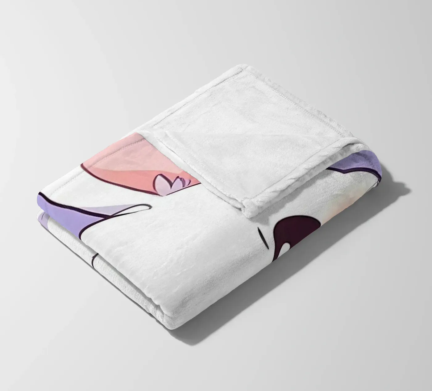 Little Rabbit Easter Egg fleecedeken van LM2Kone