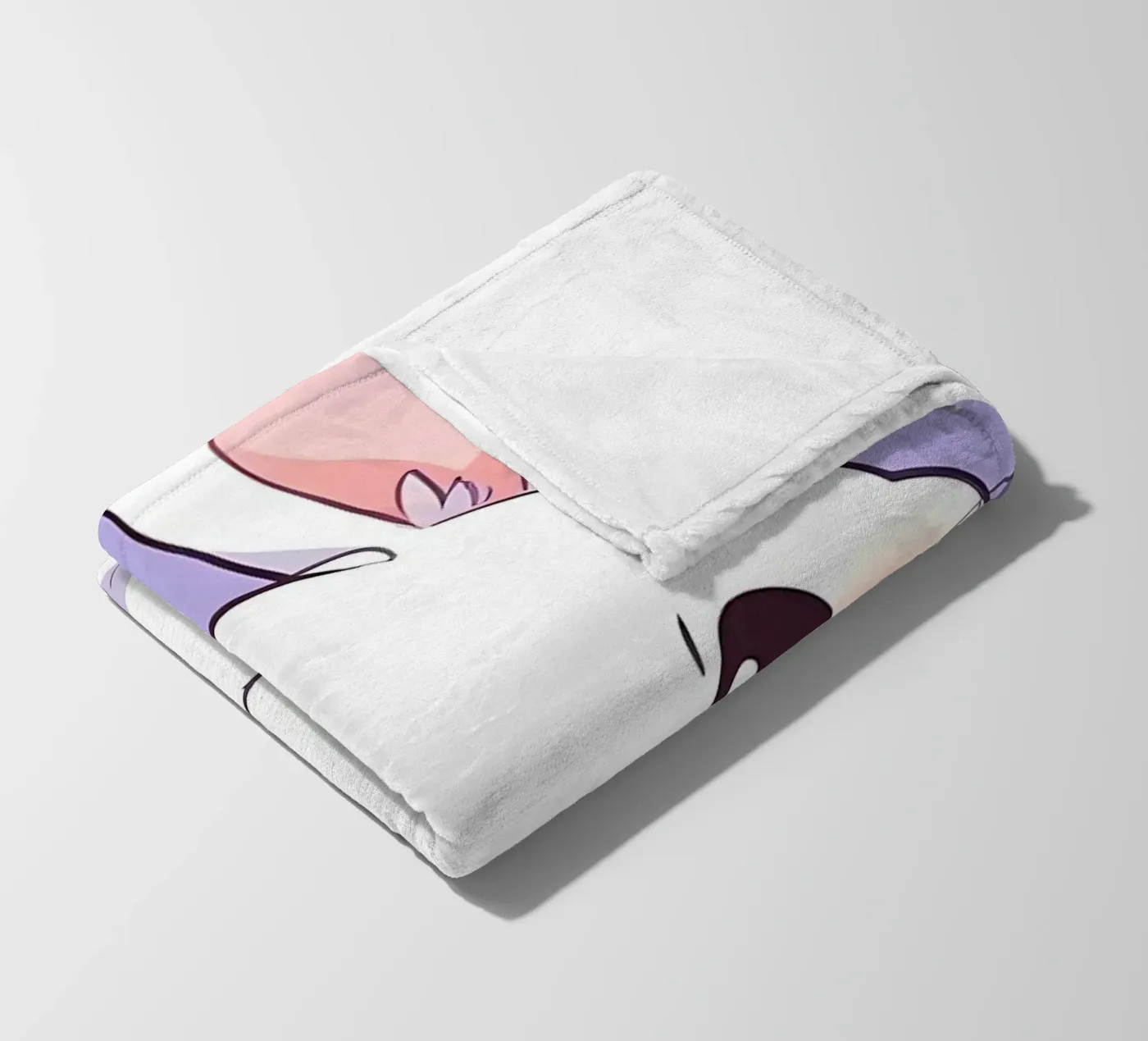 Little Rabbit Easter Egg fleecedeken van LM2Kone