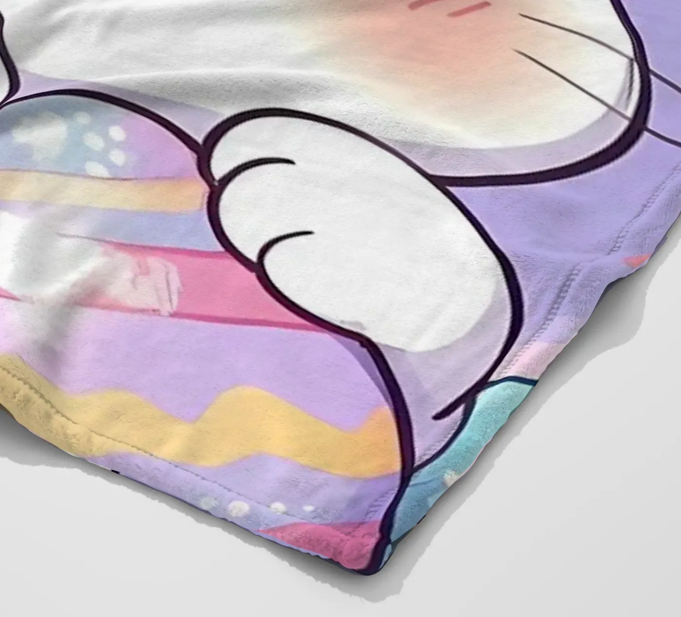 Little Rabbit Easter Egg fleecedeken van LM2Kone