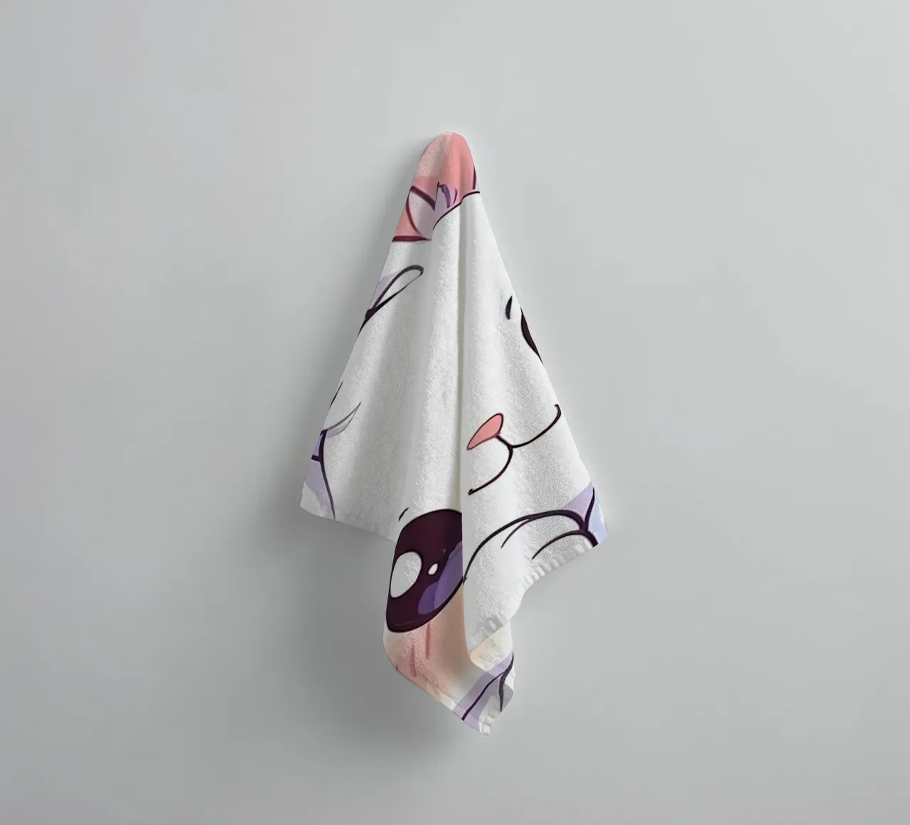 Little Rabbit Easter Egg towel by LM2Kone