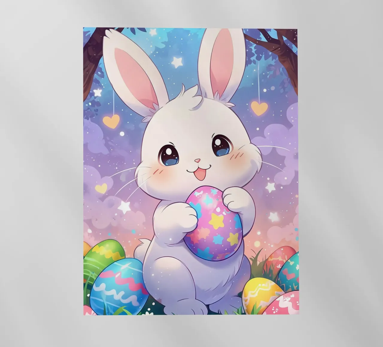 Simpatico uovo di Pasqua Fantasy Rabbit pellicola backlit da LM2KONE