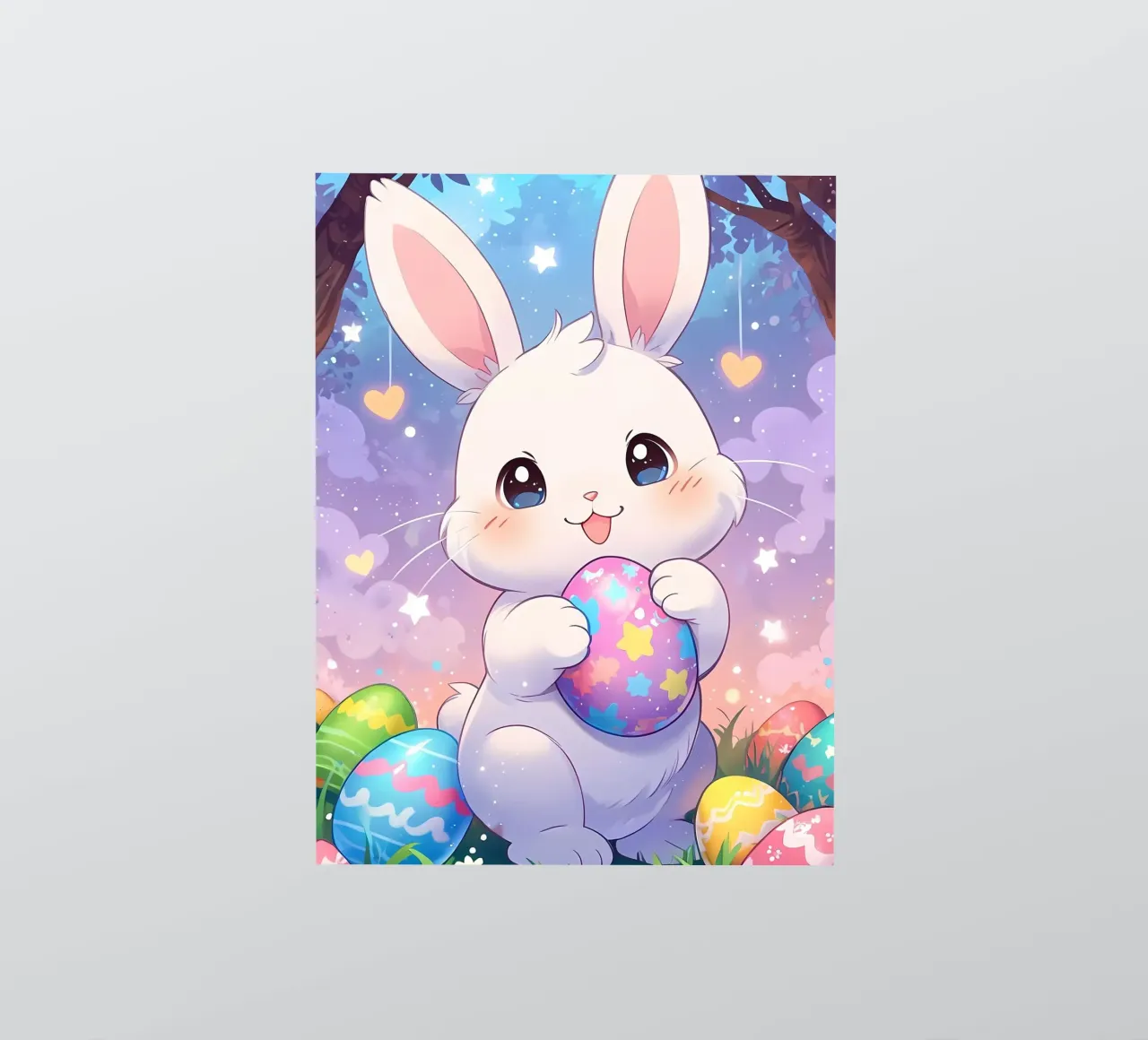 Cute Fantasy Rabbit Easter egg sticker by LM2KONE