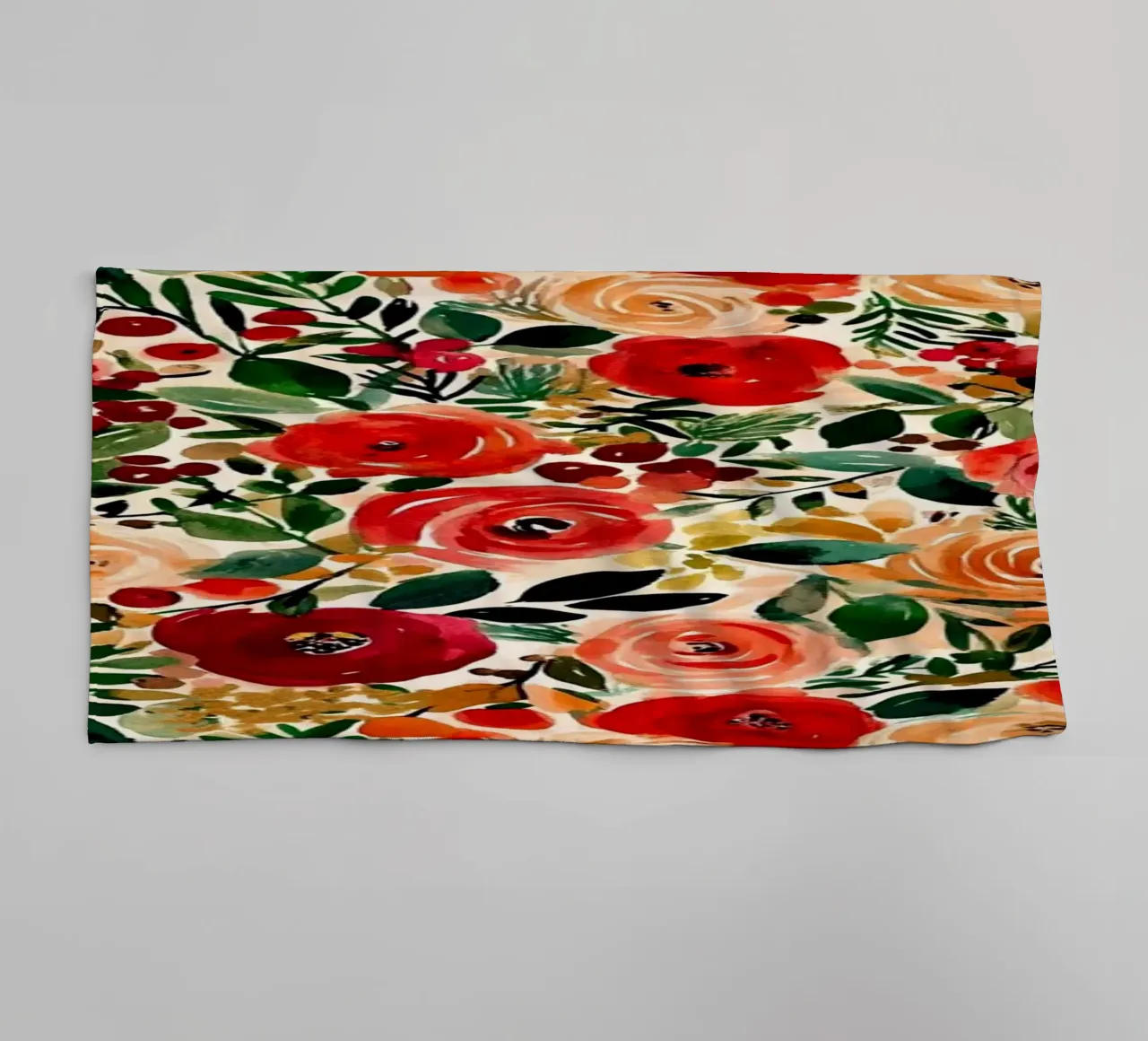 Romantic Florals asciugamano da bagno da Sunflower Soul Studio