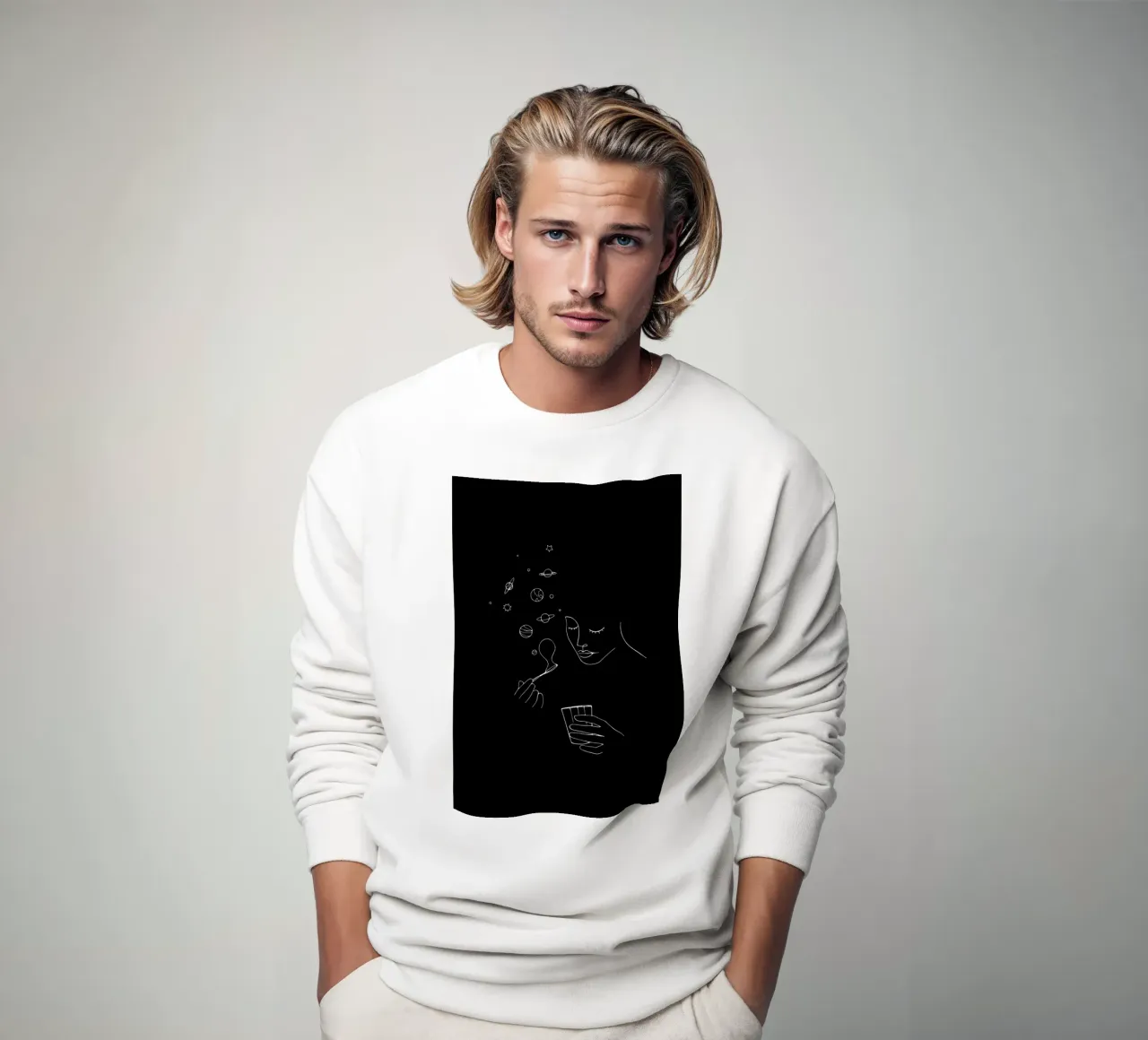 Playing With Bubbles sweatshirt van Ninhol
