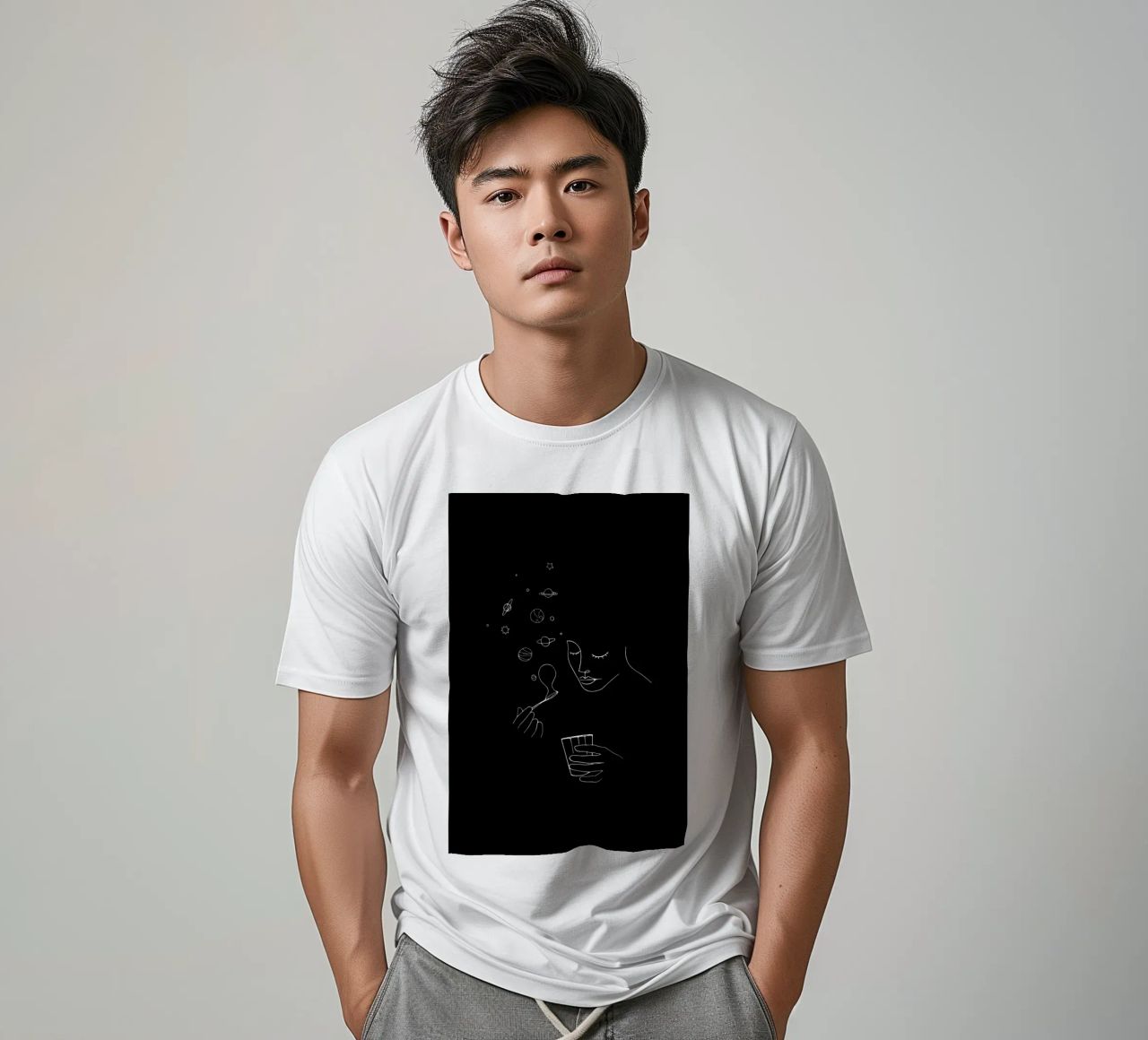 Playing With Bubbles t-shirt da Ninhol