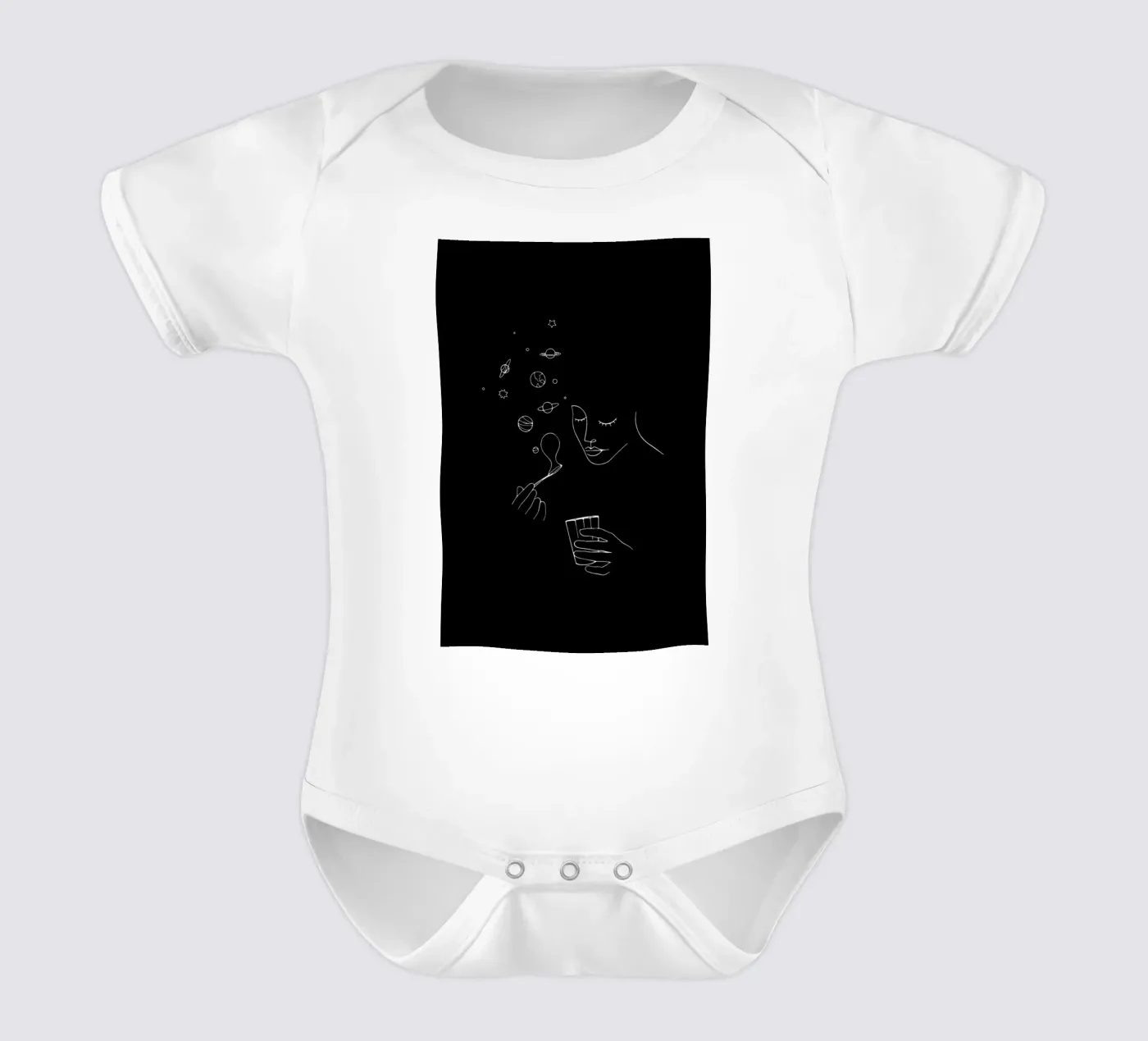 Playing With Bubbles body bébé de Ninhol