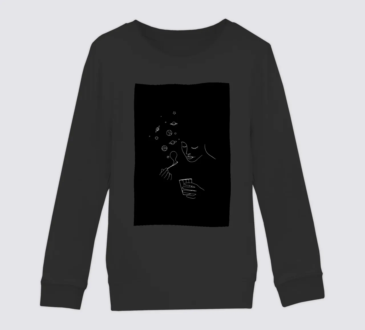 Playing With Bubbles felpa bambino da Ninhol