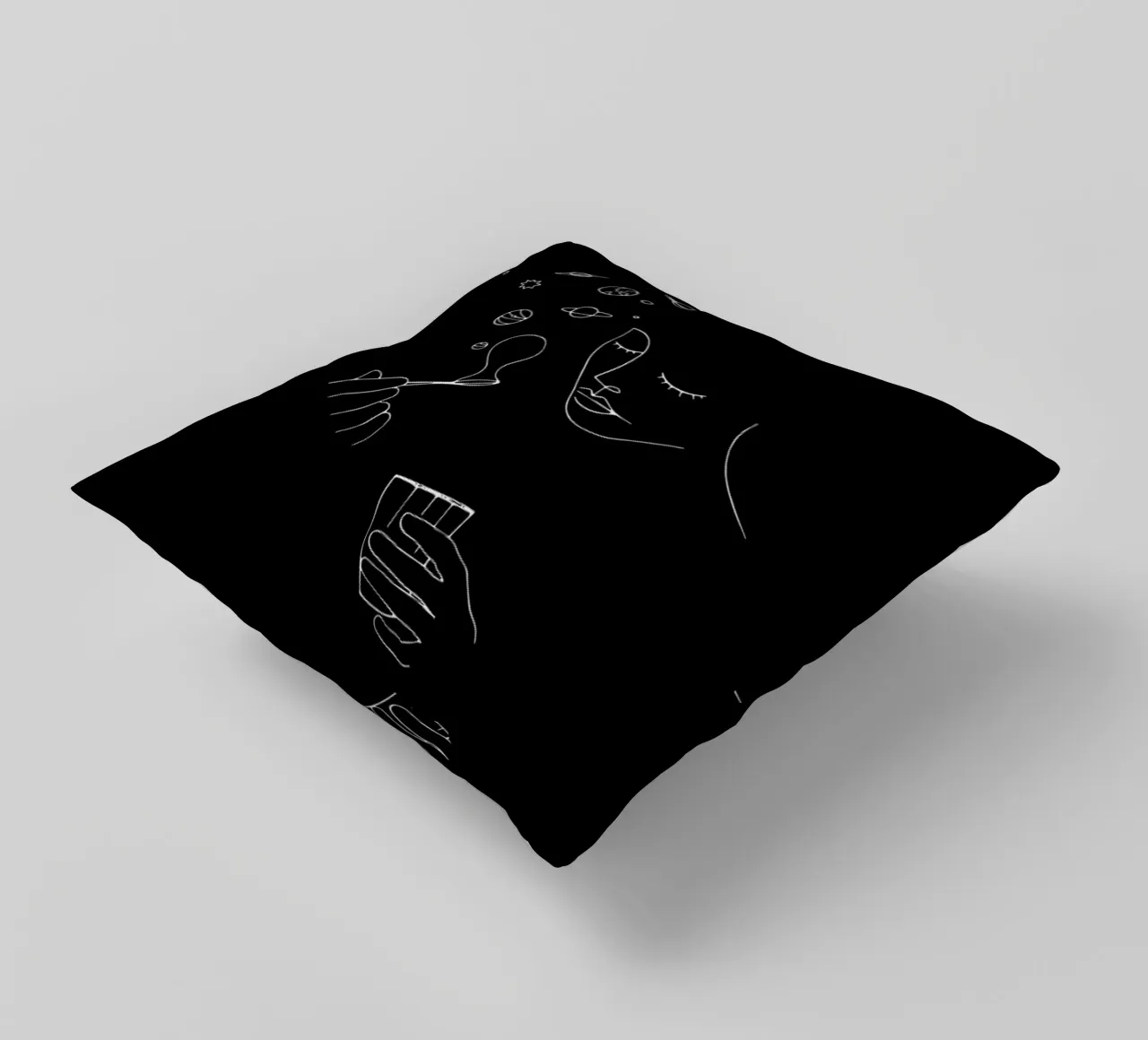 Playing With Bubbles cuscino da Ninhol