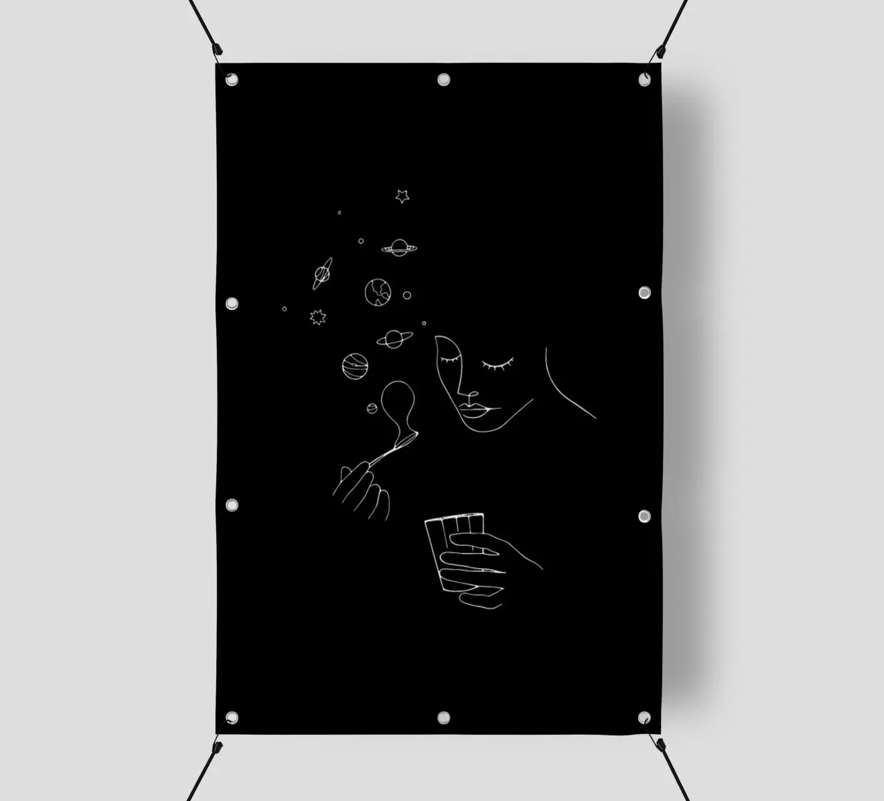 Playing With Bubbles telo in pvc da Ninhol