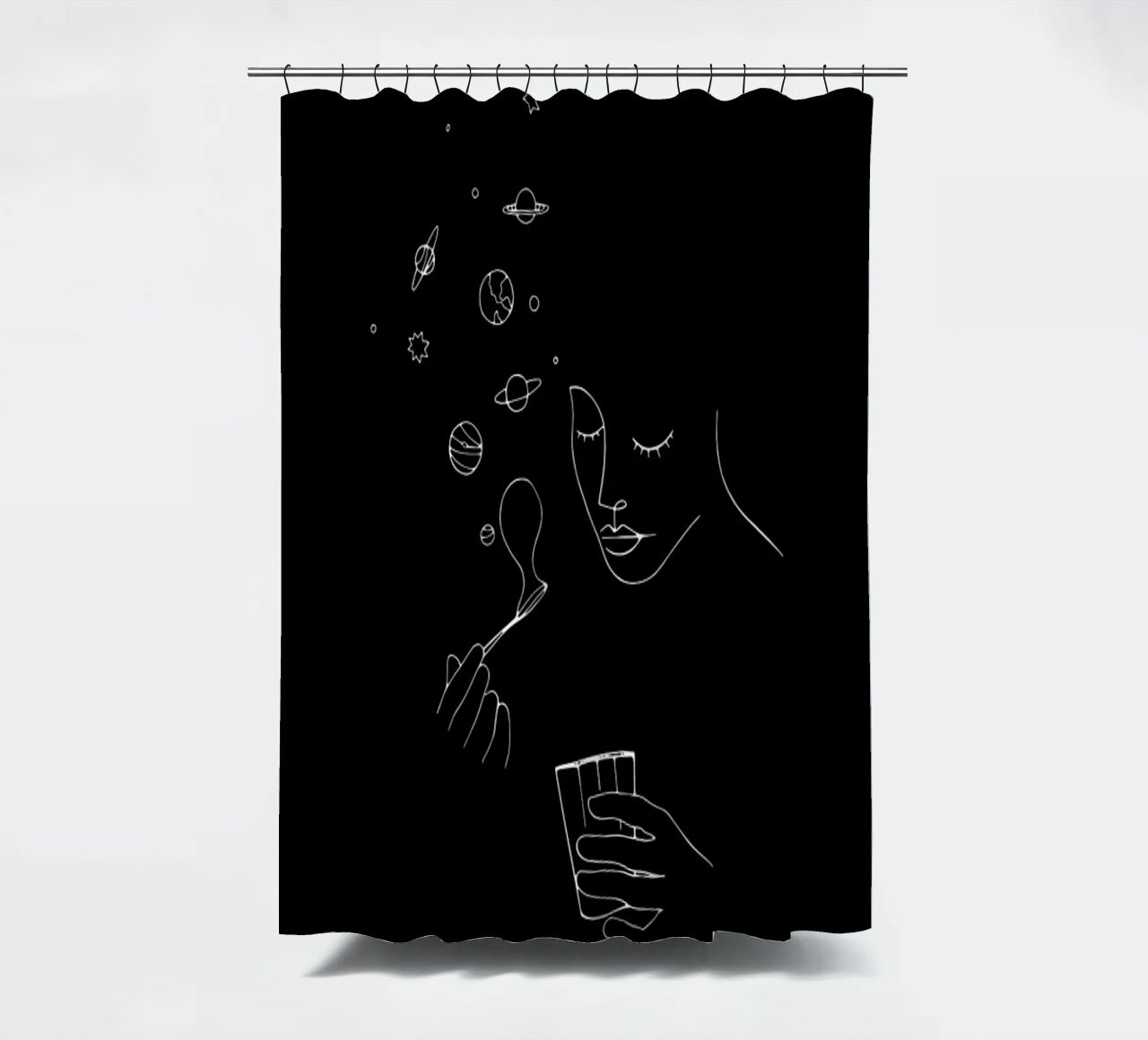 Playing With Bubbles tenda da doccia da Ninhol