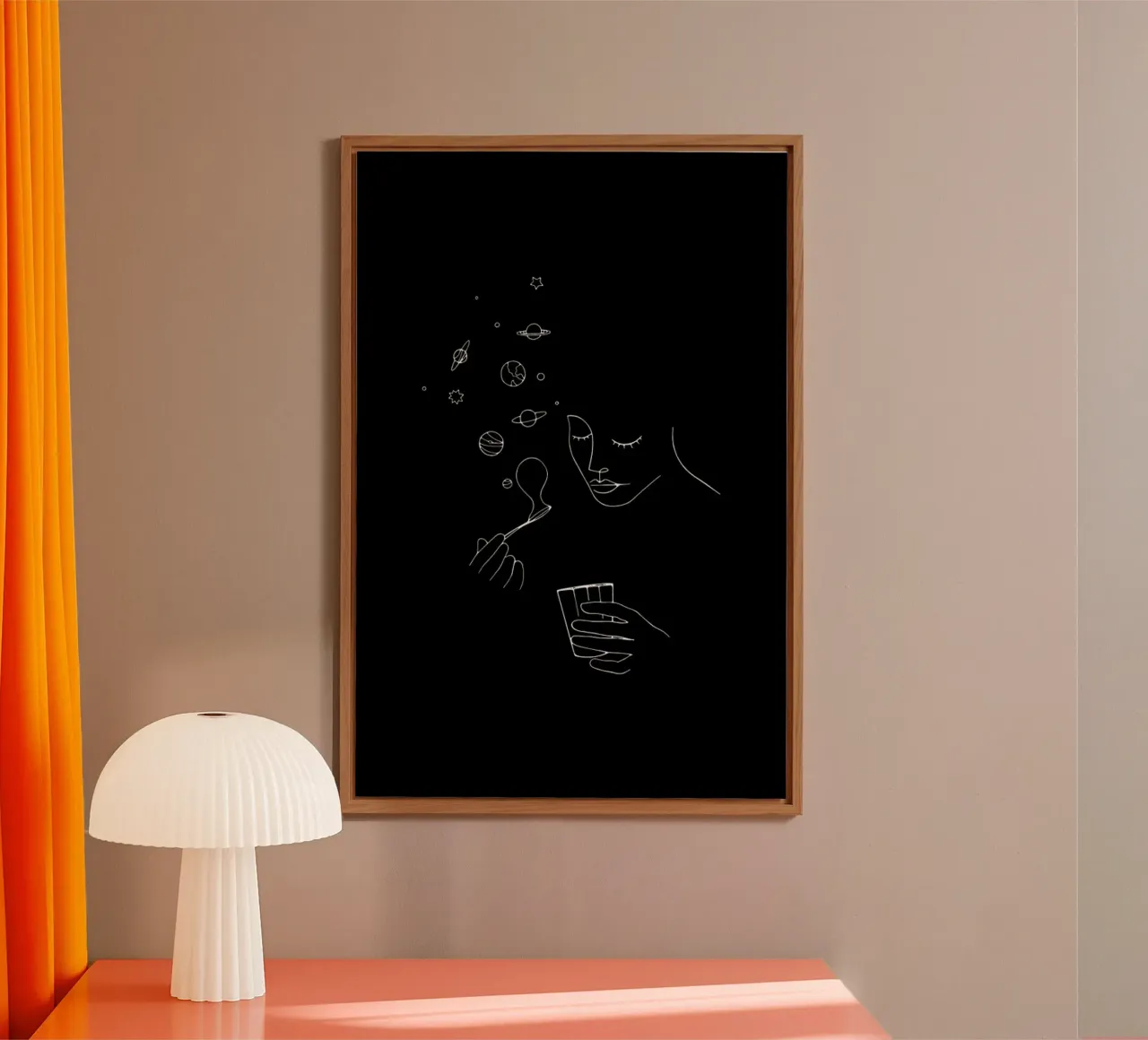 Playing With Bubbles alluminio dibond da Ninhol