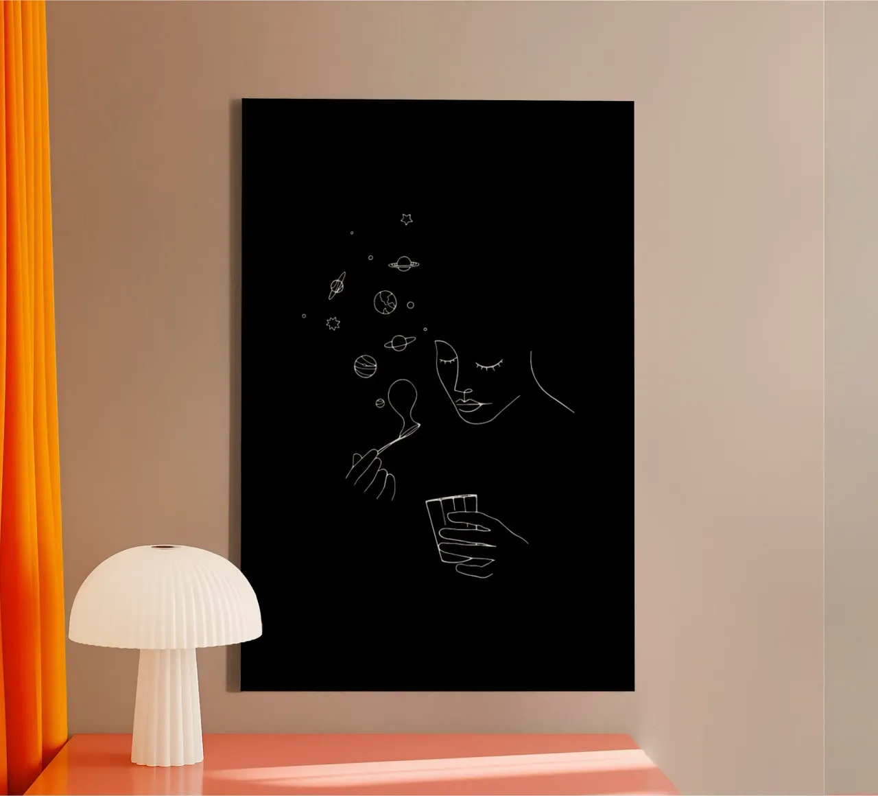 Playing With Bubbles lienzo de Ninhol