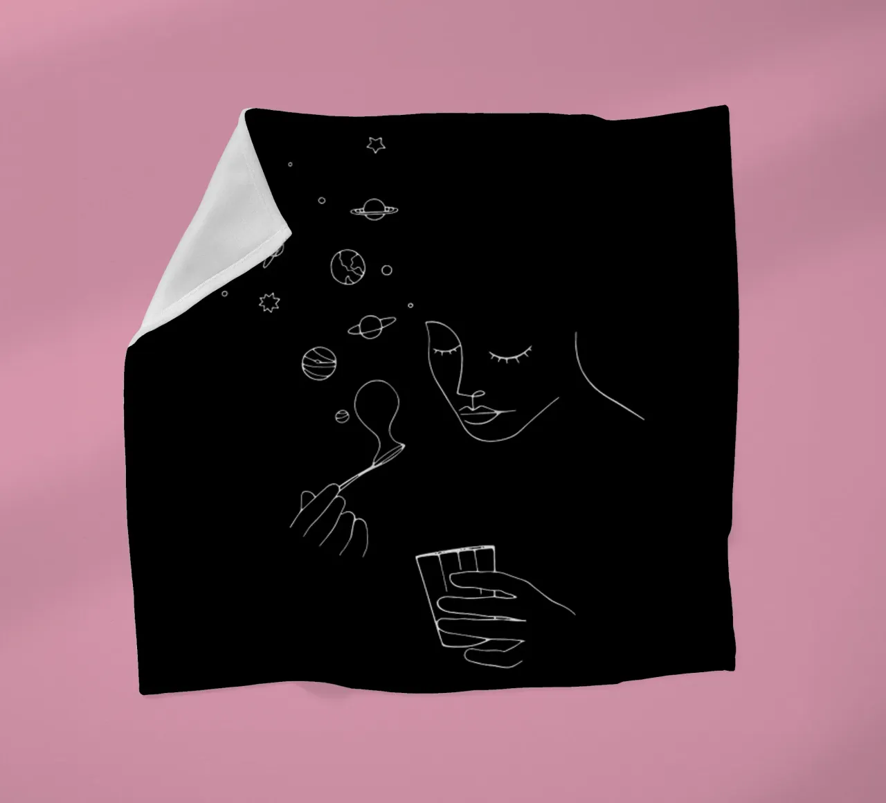 Playing With Bubbles coperta in pile da Ninhol