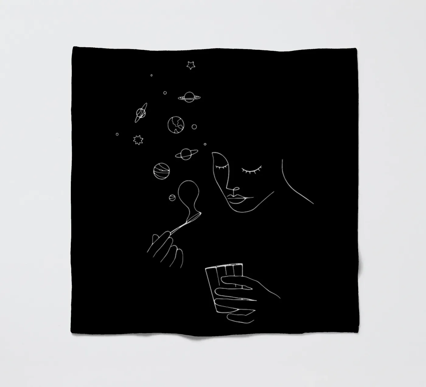 Playing With Bubbles fleecedeken van Ninhol