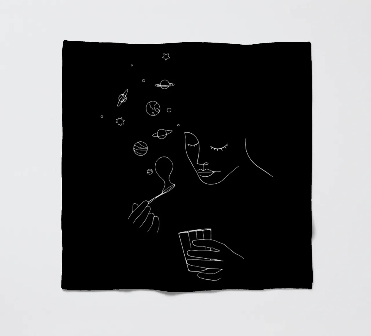 Playing With Bubbles coperta in pile da Ninhol