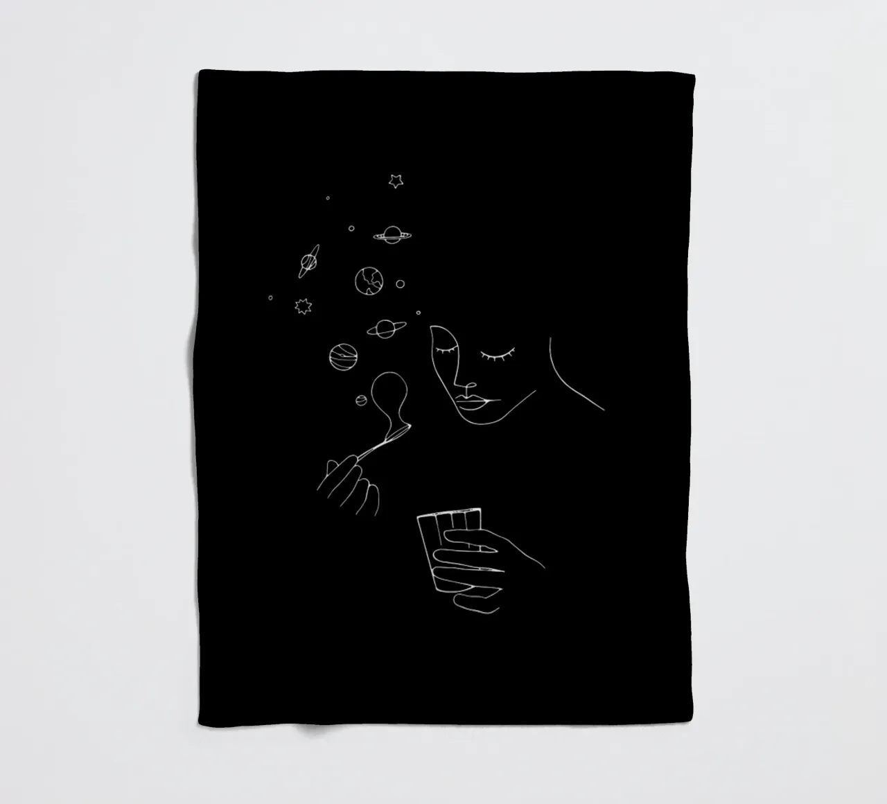 Playing With Bubbles coperta in pile da Ninhol