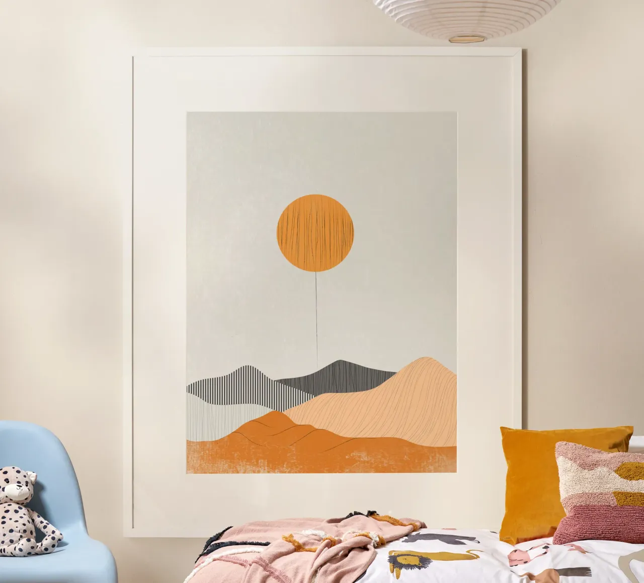 Paesaggio moderno poster da LaylaOzHome