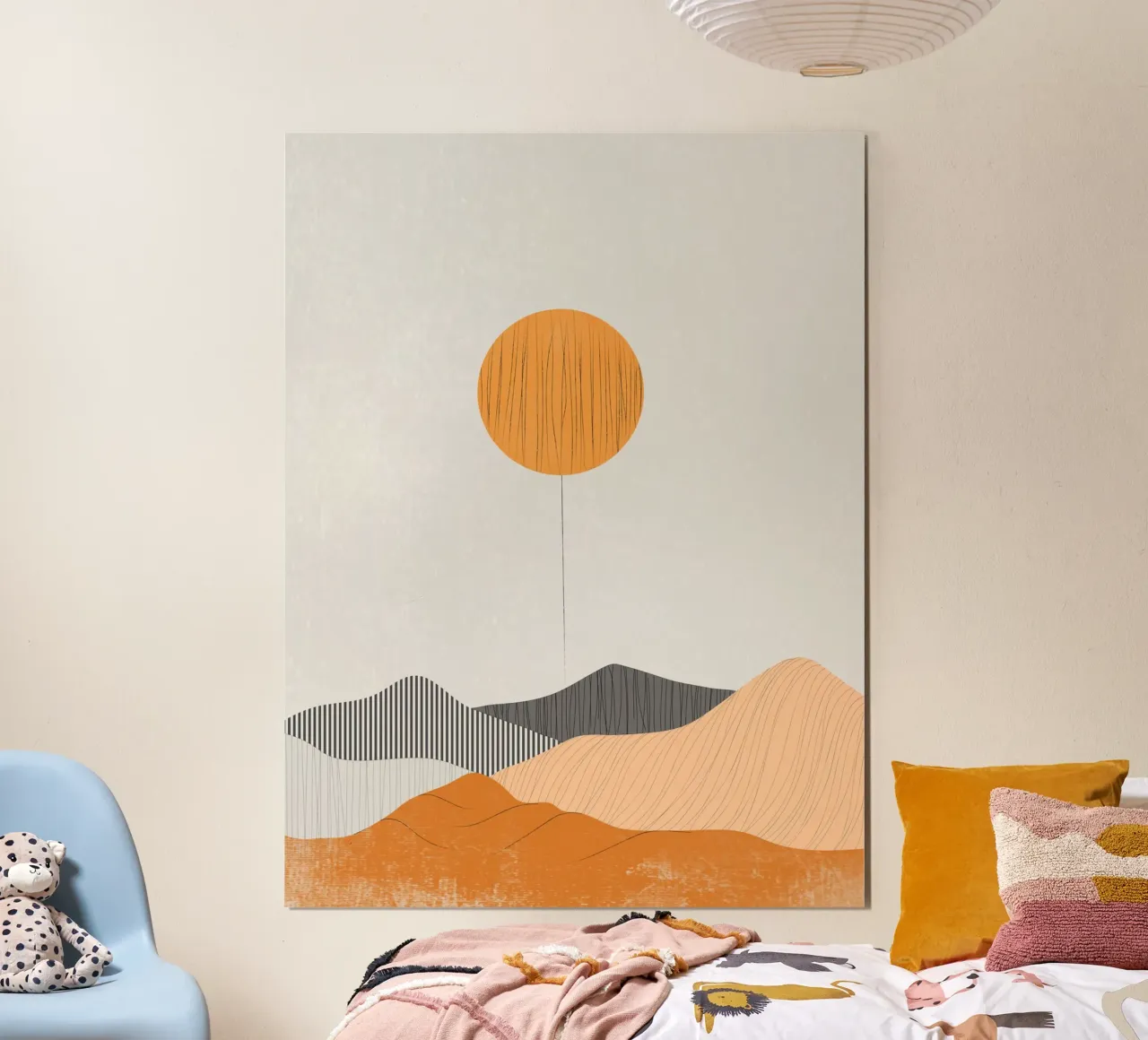 Paesaggio moderno poster da LaylaOzHome