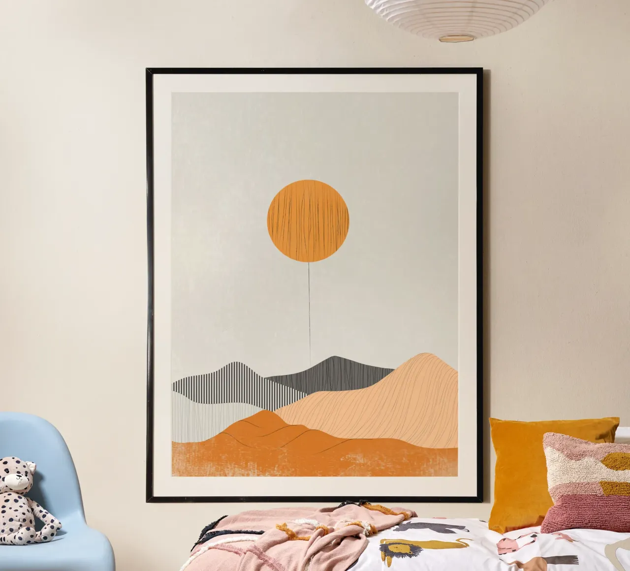 Paesaggio moderno poster da LaylaOzHome