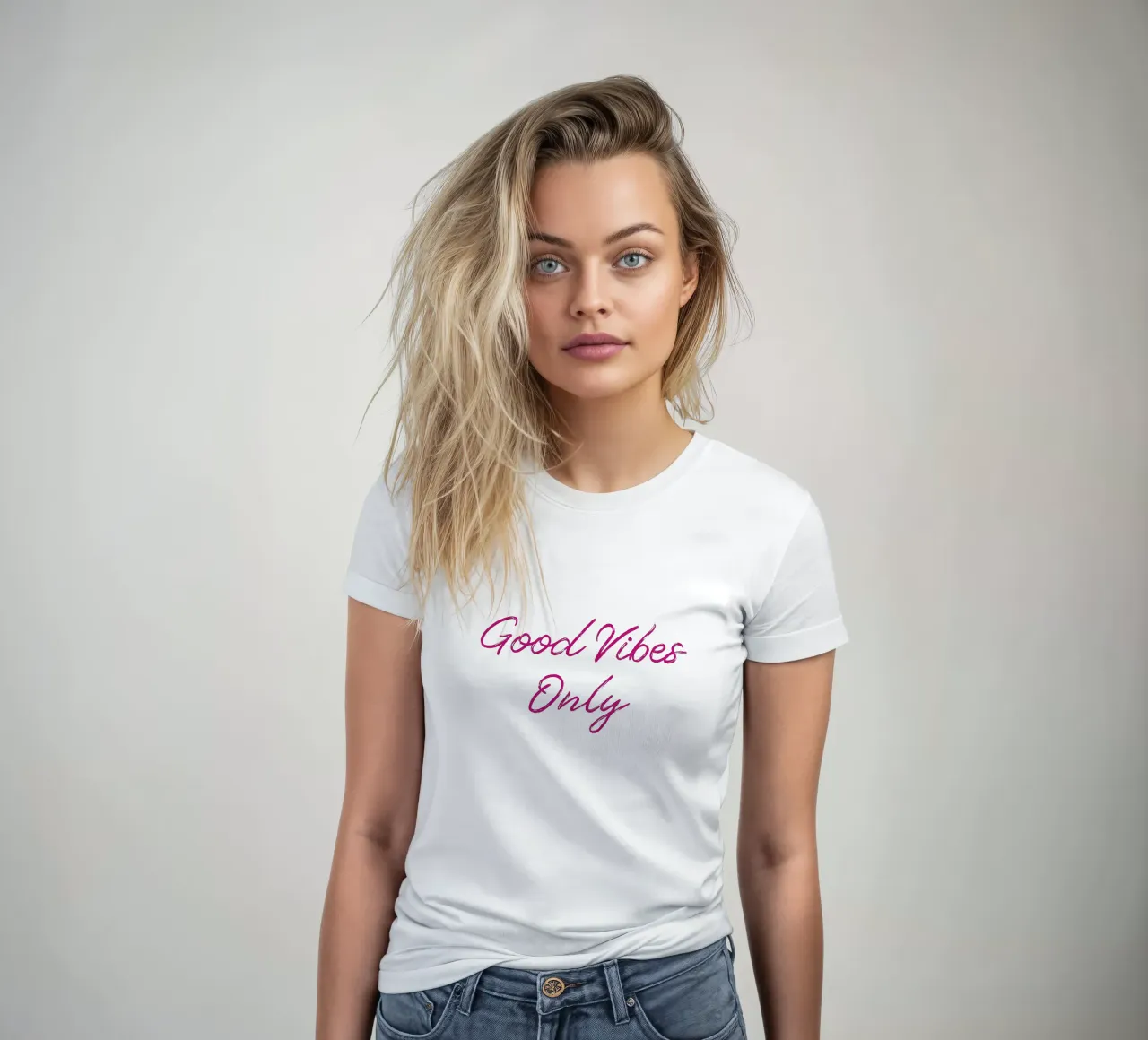 Good Vibes Only t-shirt da donna da Happy 😃 Art 🎨 by Christine Schnoell