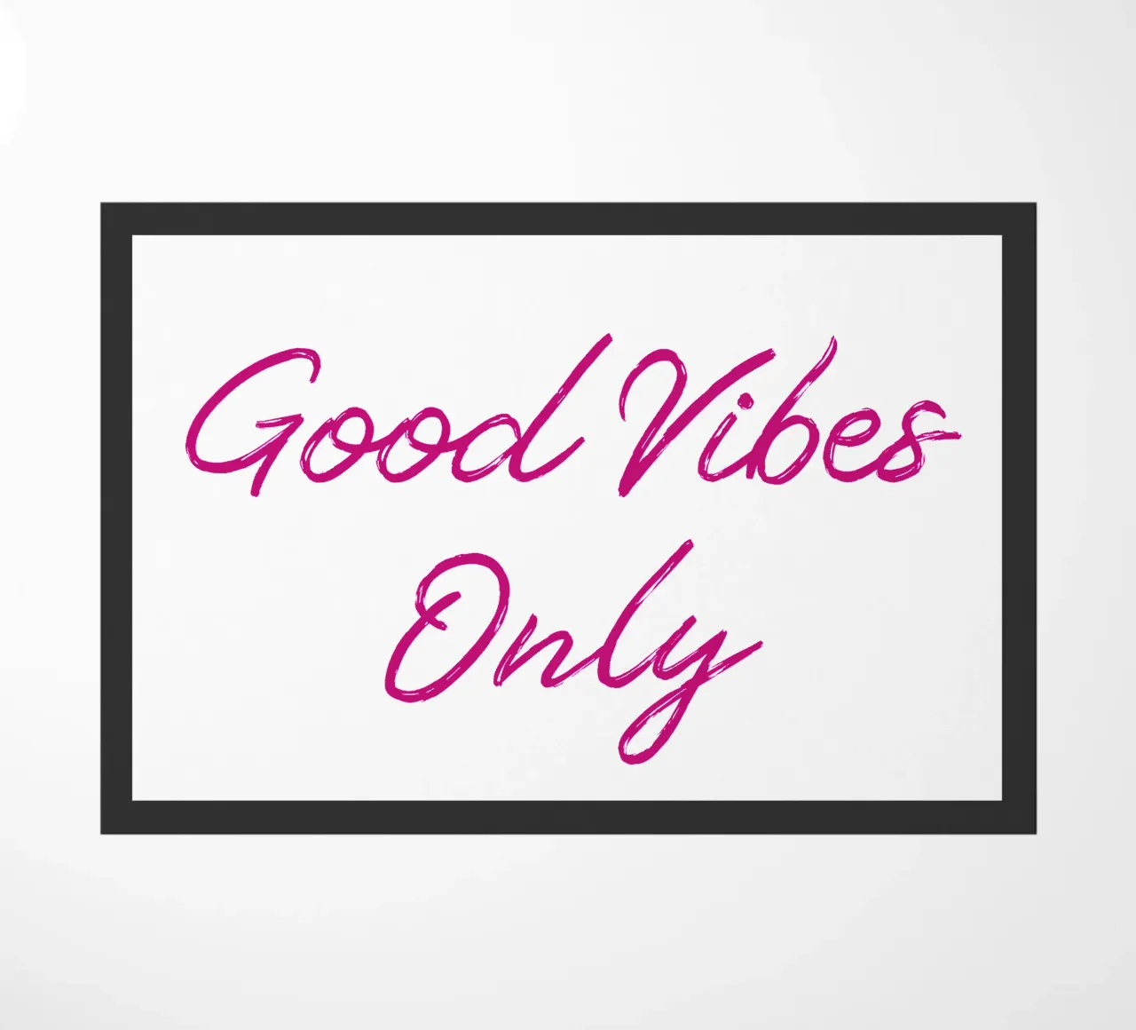 Good Vibes Only zerbino da Happy 😃 Art 🎨 by Christine Schnoell