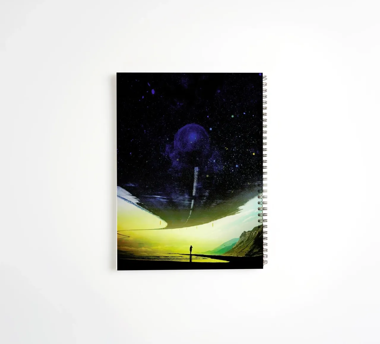 I'm Living Earth spiral notebook by Stoian Hitrov