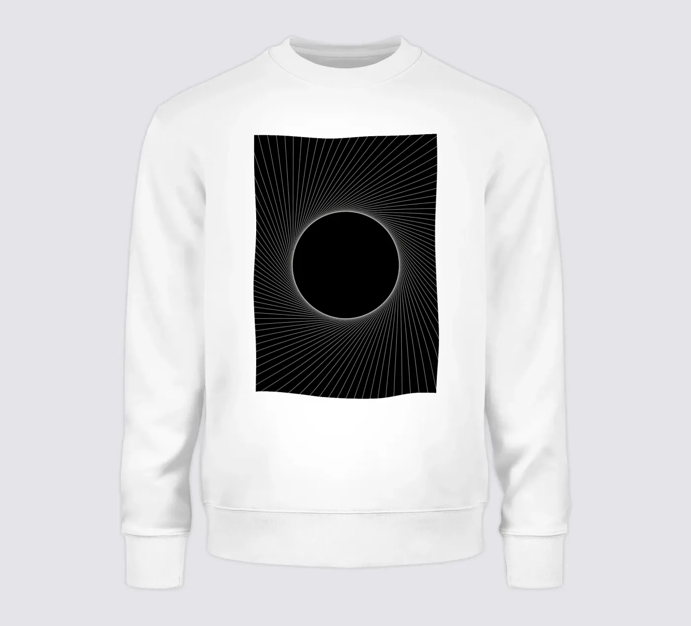Grafische Verduistering sweatshirt van Katja Stehle Design