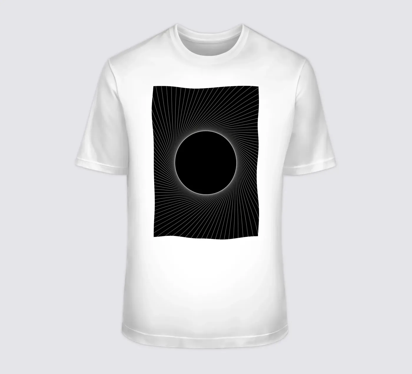 Graphical Eclipse t-shirt van Katja Stehle Design