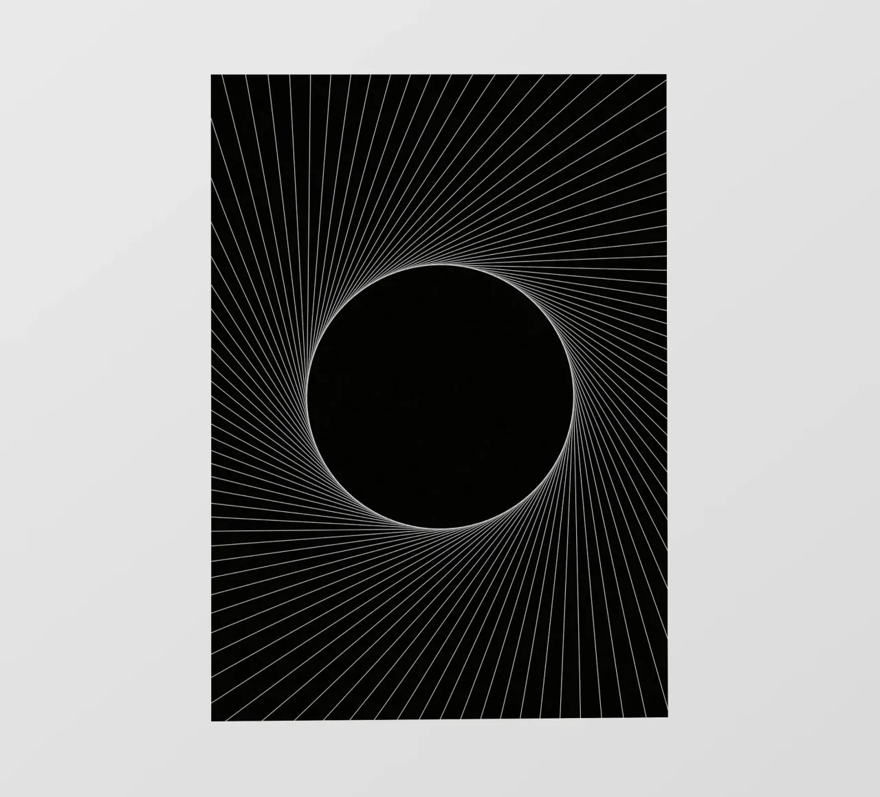 Graphical Eclipse photo wallpaper by Katja Stehle Design