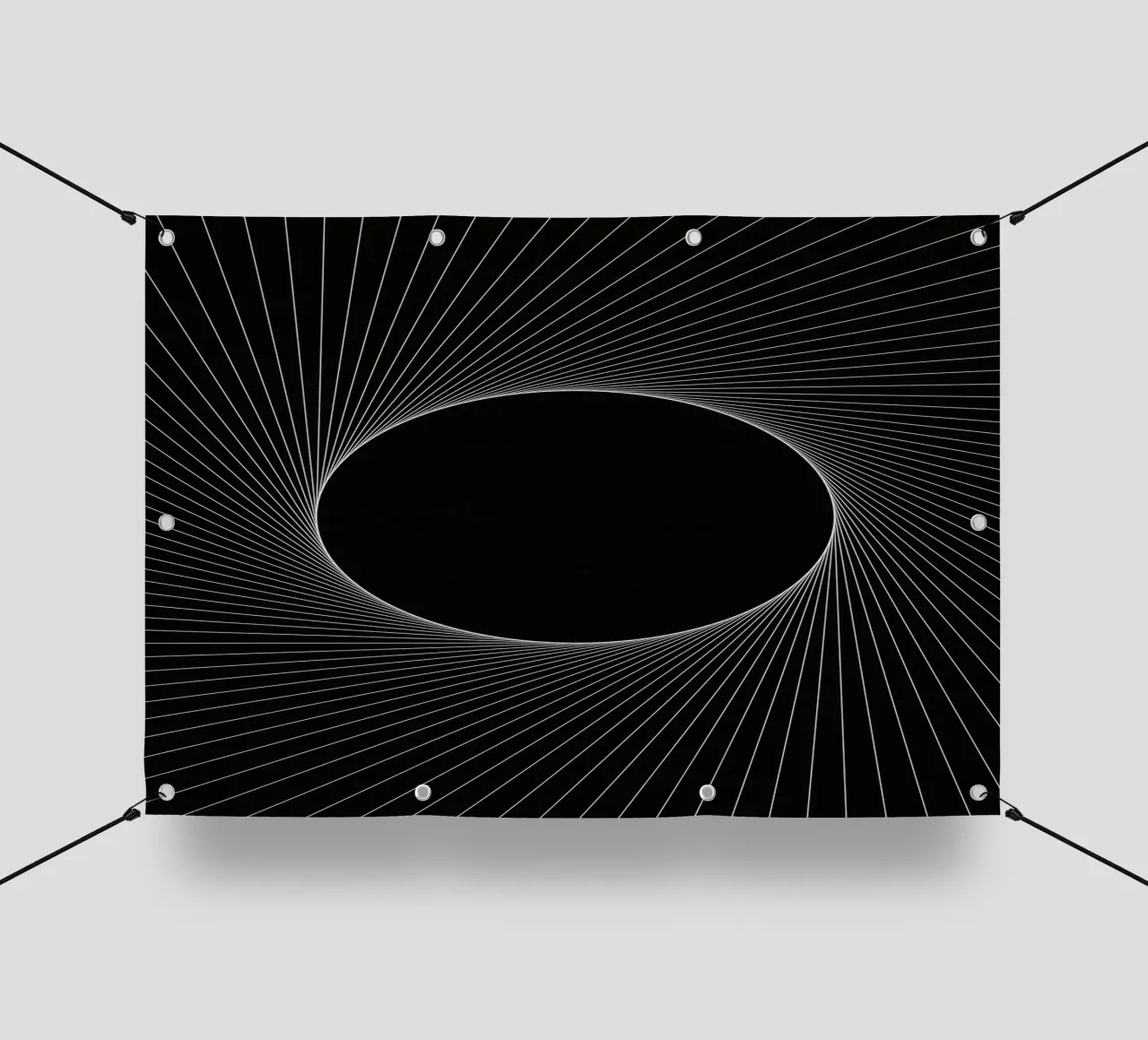 Graphical Eclipse pvc cover by Katja Stehle Design