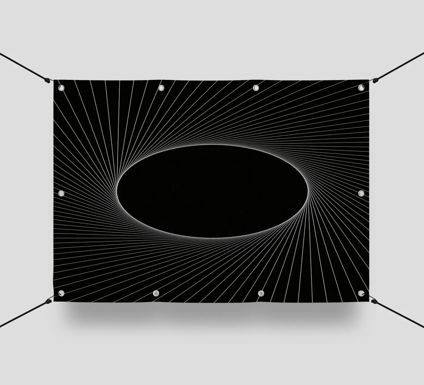 Graphical Eclipse bâche pvc de Katja Stehle Design