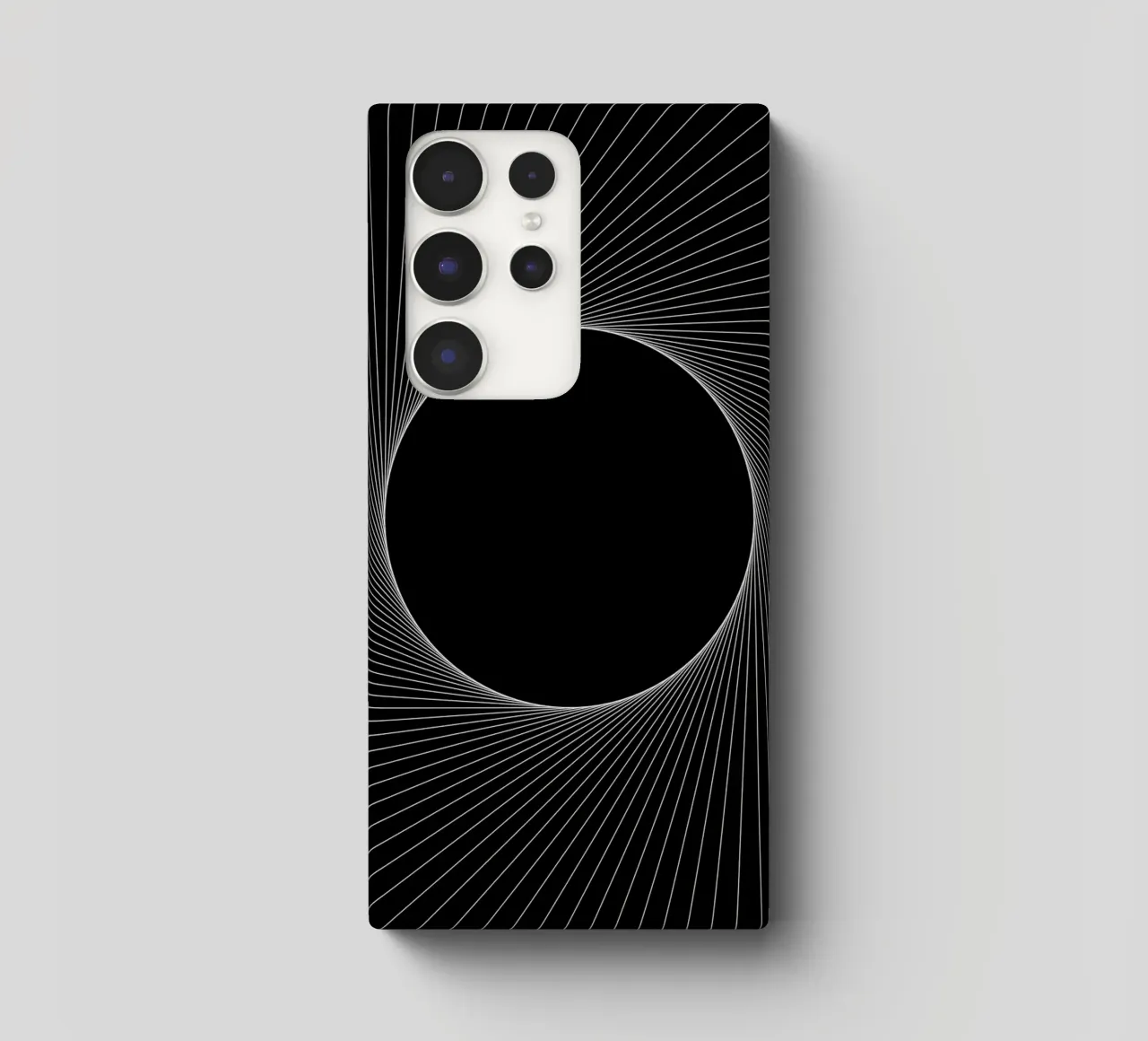 Graphical Eclipse samsung phone case by Katja Stehle Design