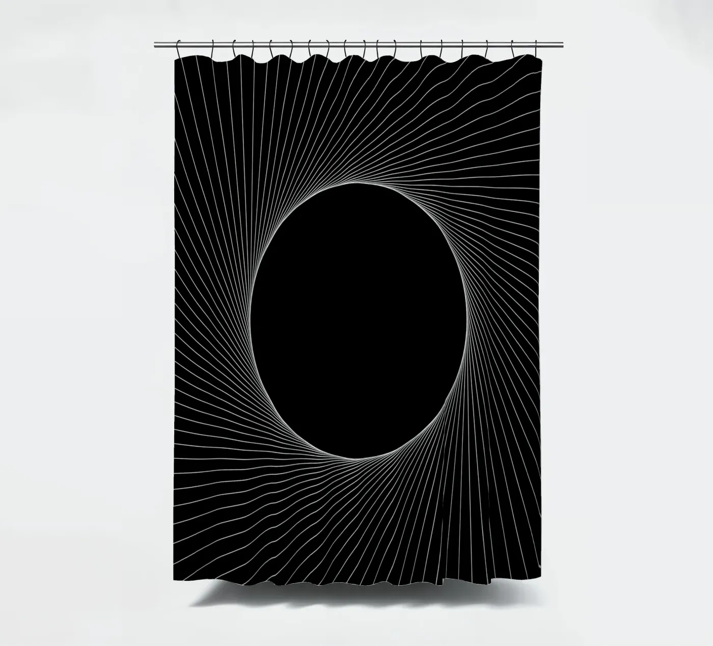 Graphical Eclipse douchegordijn van Katja Stehle Design