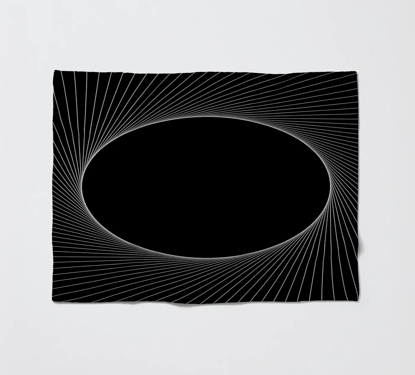 Graphical Eclipse plaid polaire de Katja Stehle Design