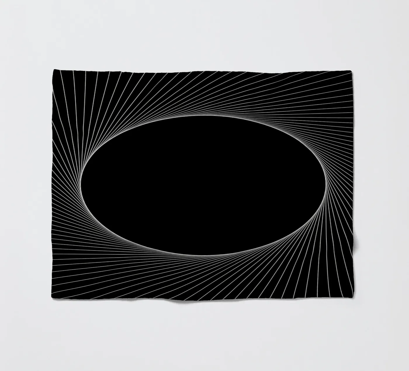 Graphical Eclipse coperta in pile da Katja Stehle Design