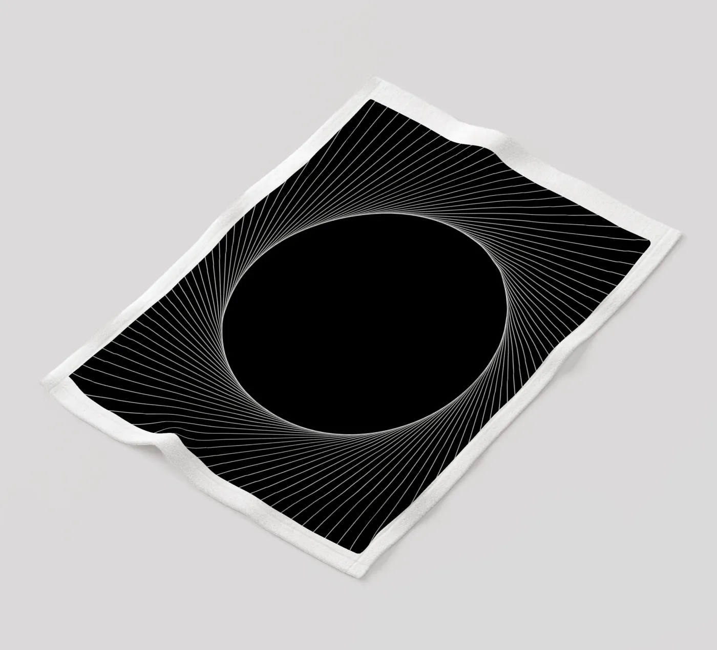 Graphical Eclipse coperta in pile da Katja Stehle Design