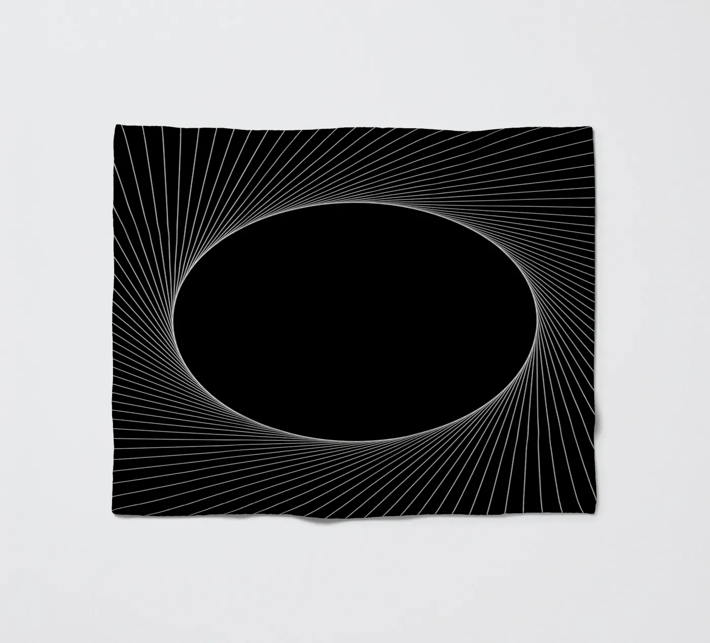 Graphical Eclipse plaid polaire de Katja Stehle Design