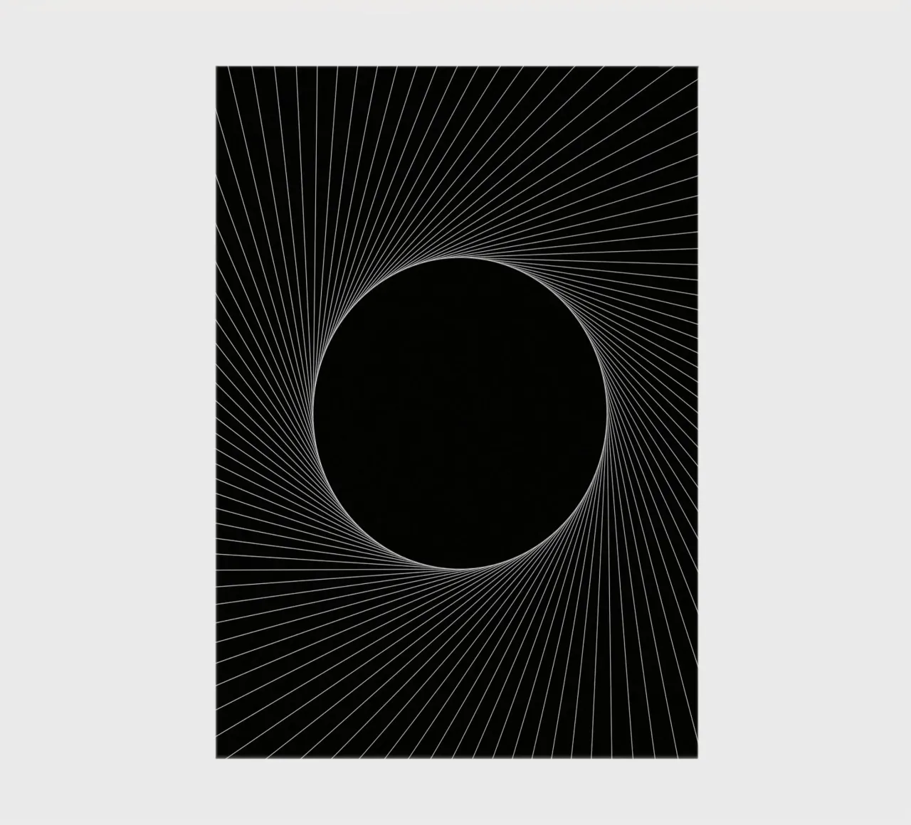 Eclipse graphique carnet de notes de Katja Stehle Design